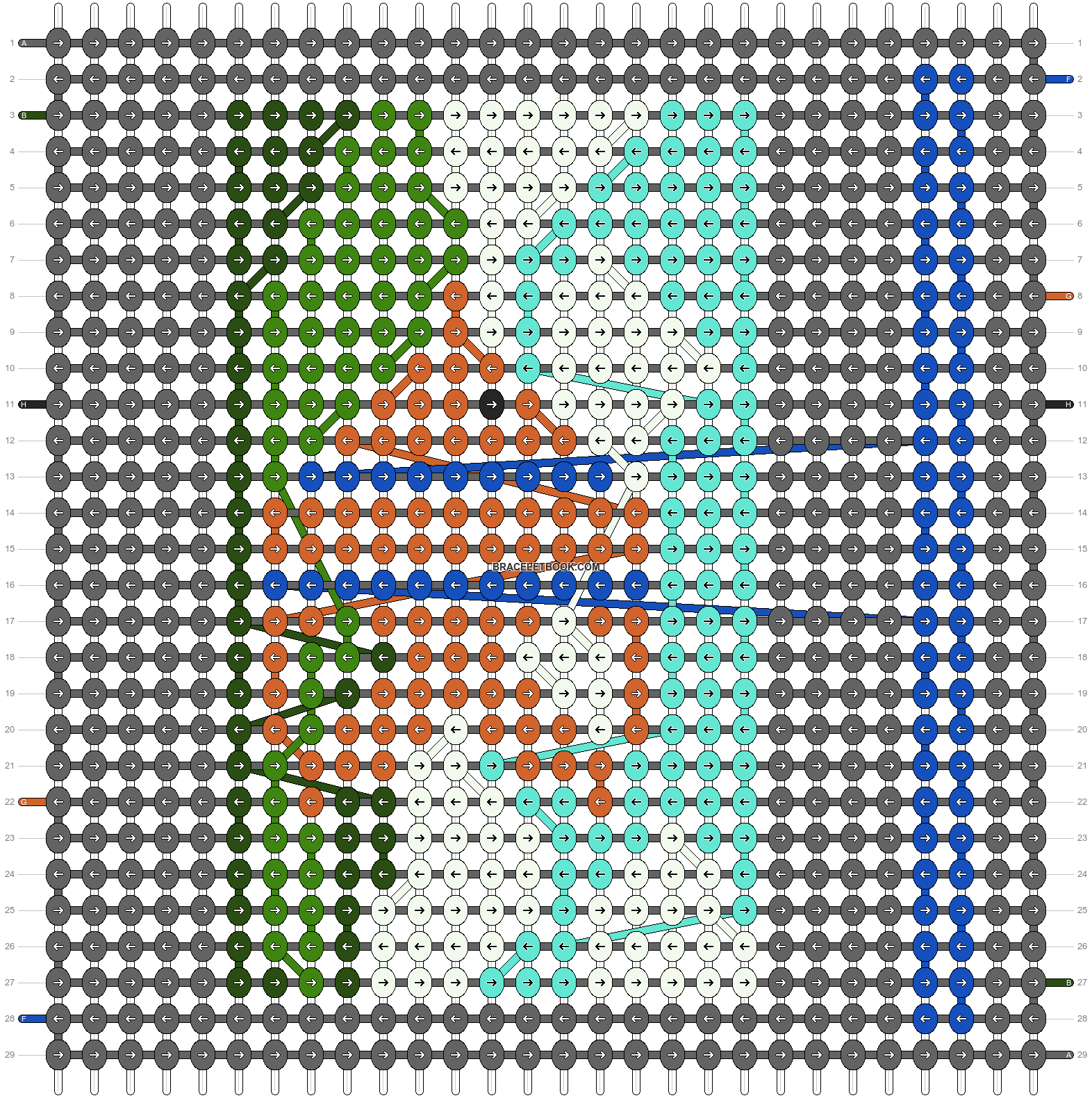 Alpha pattern #200757 pattern