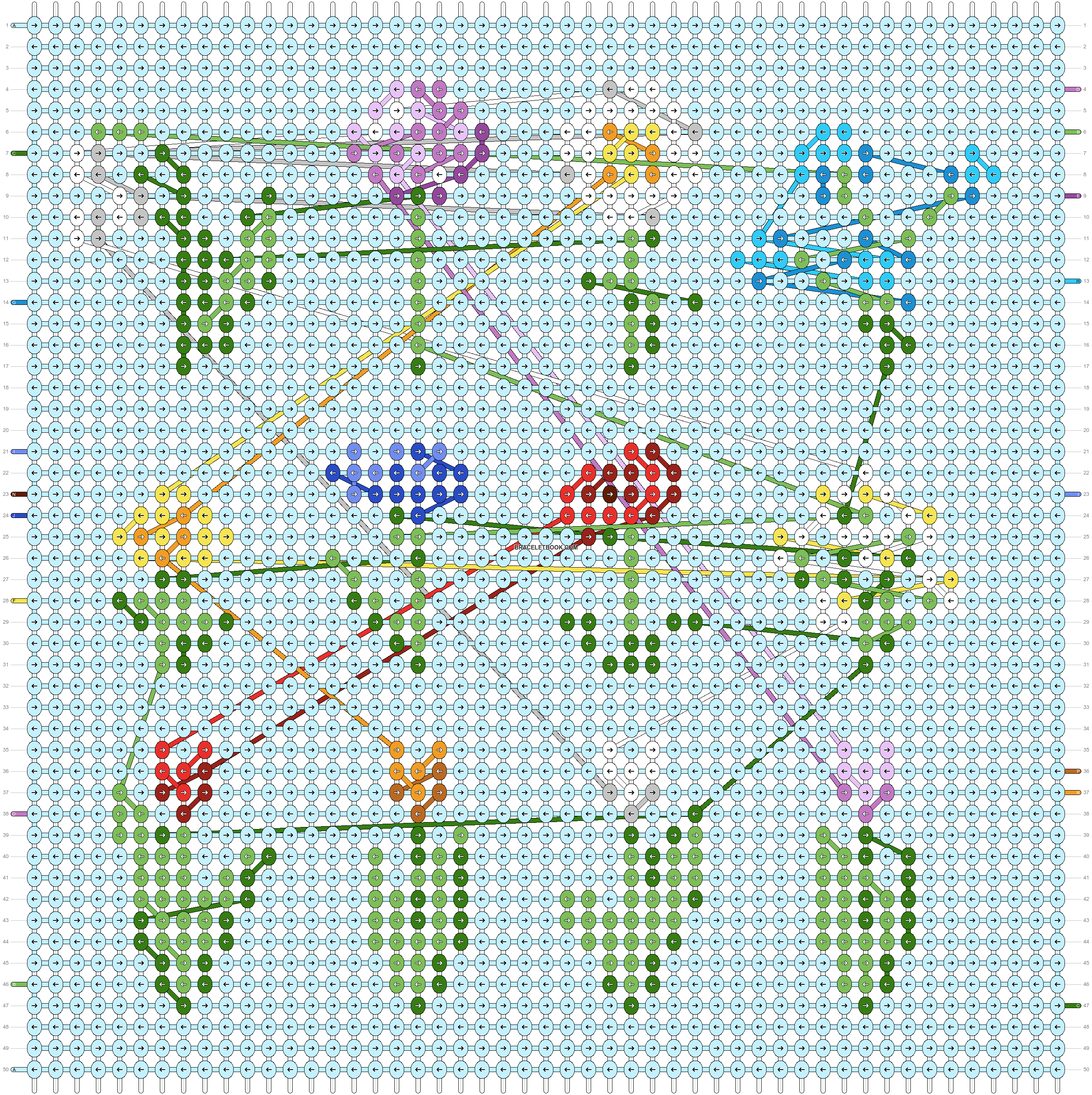 Alpha pattern #200802 pattern