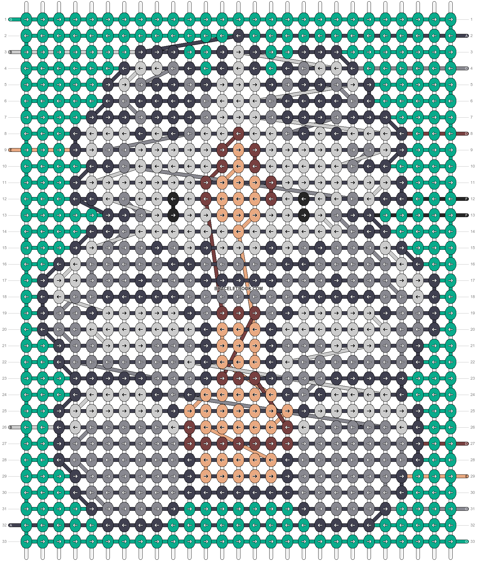 Alpha pattern #200809 pattern