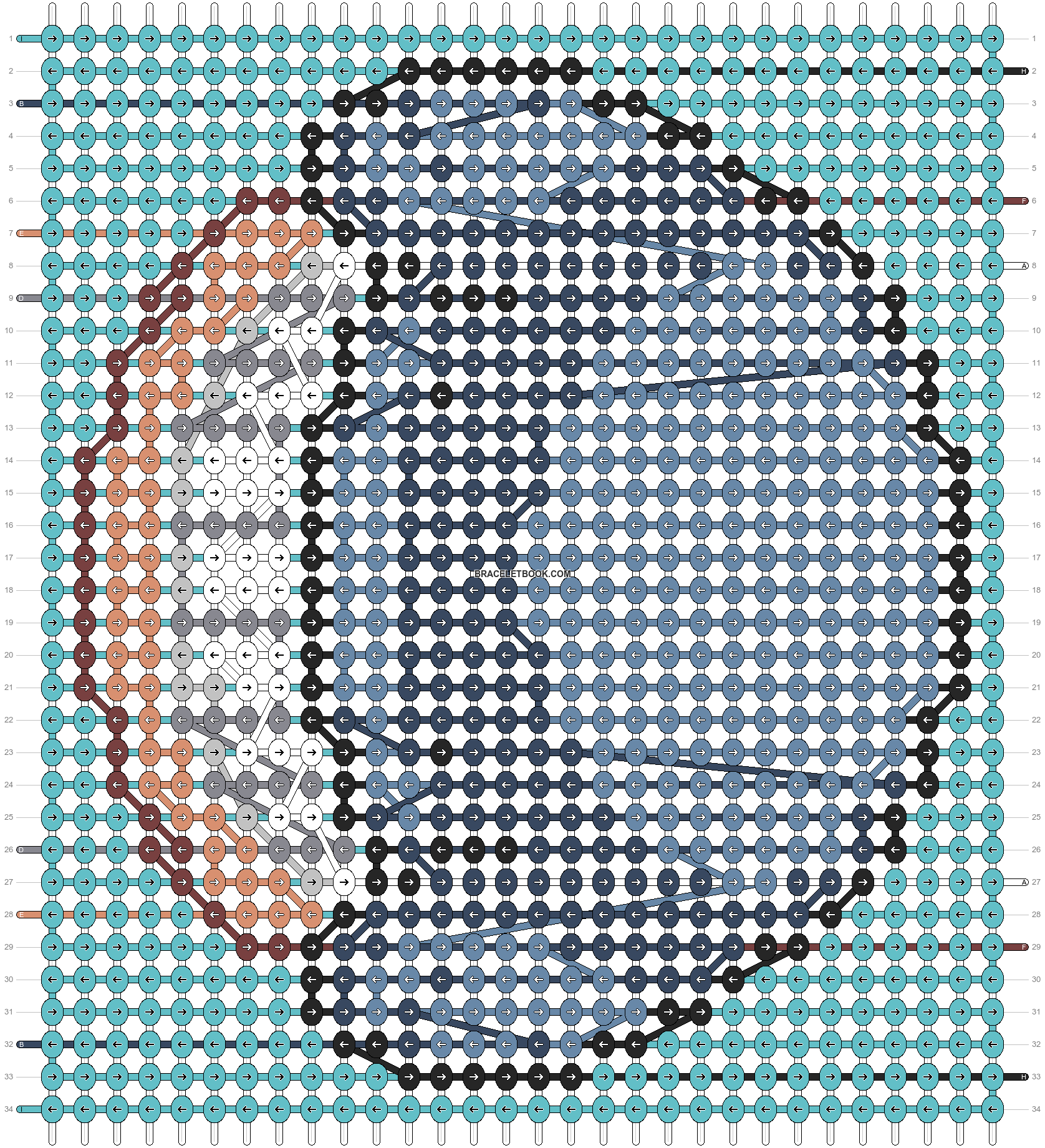 Alpha pattern #200815 pattern