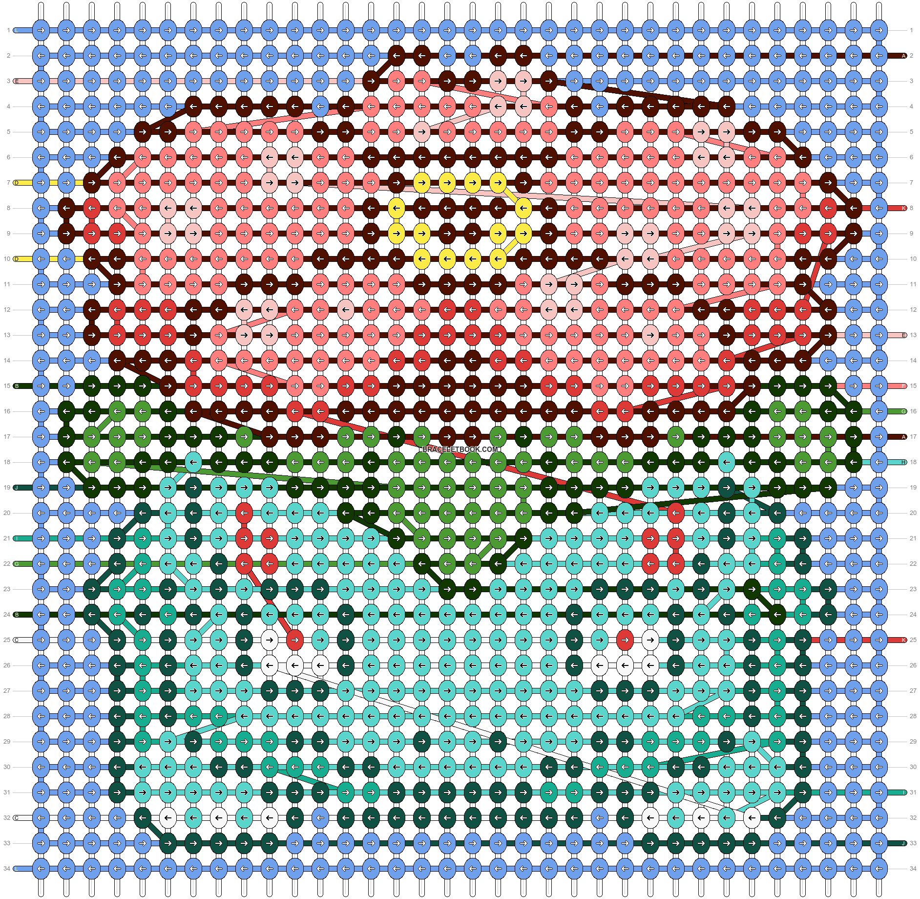 Alpha pattern #200817 pattern