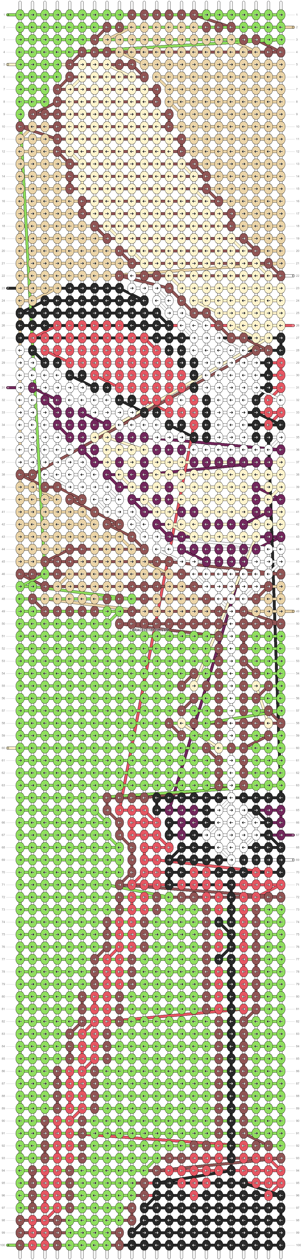 Alpha pattern #200822 pattern