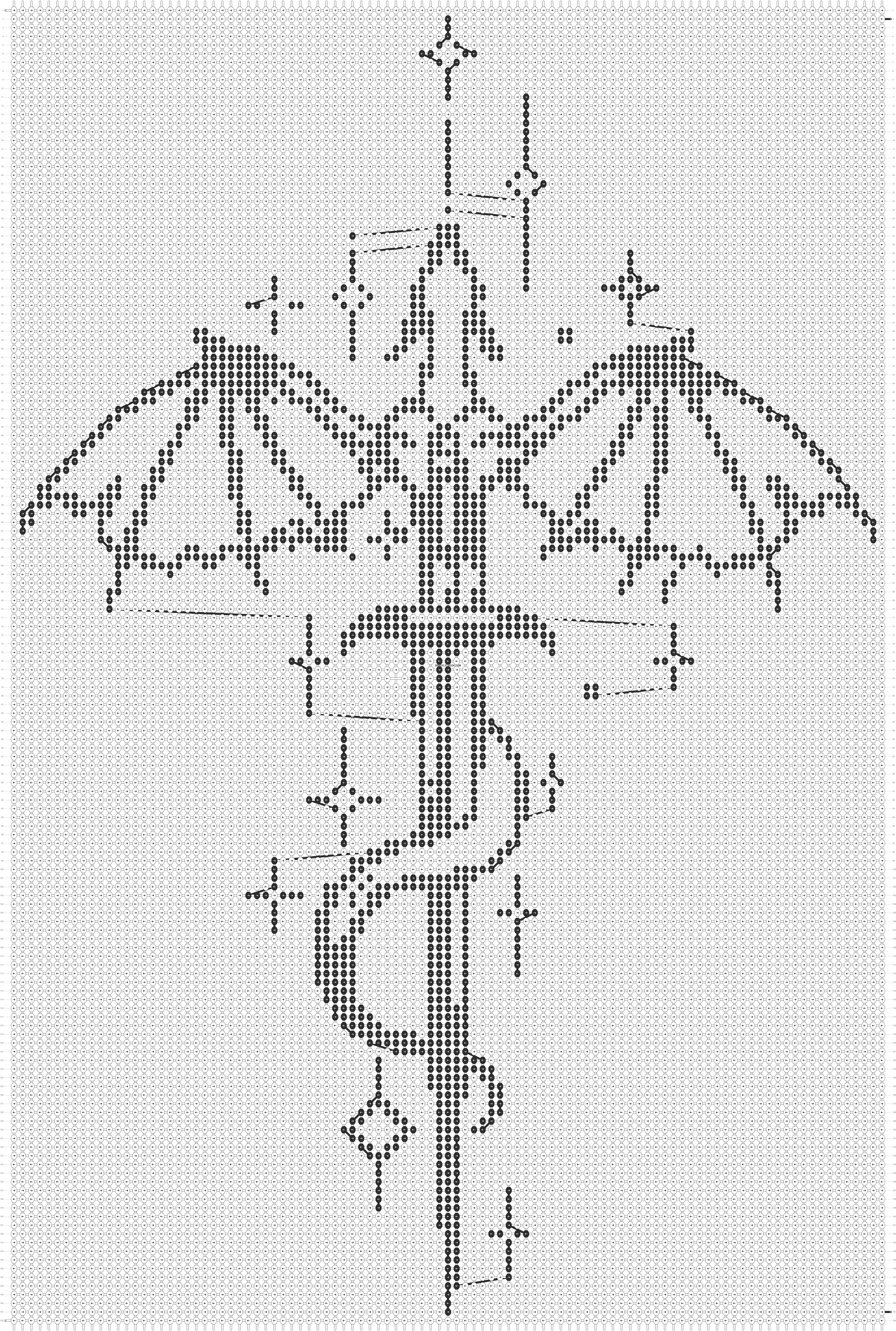 Alpha pattern #200826 pattern