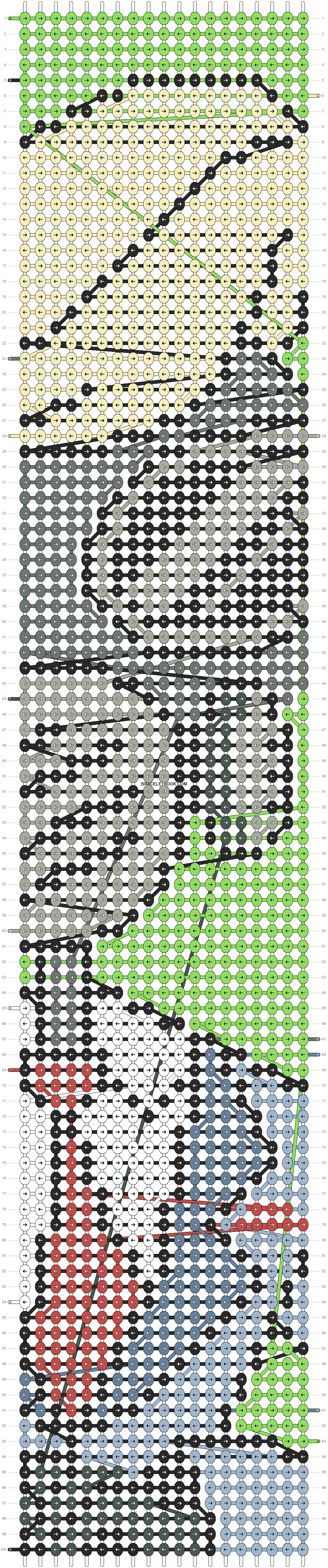 Alpha pattern #200829 pattern