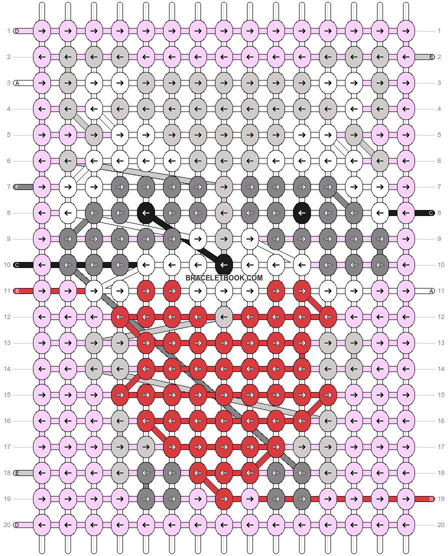 Alpha pattern #200845 pattern