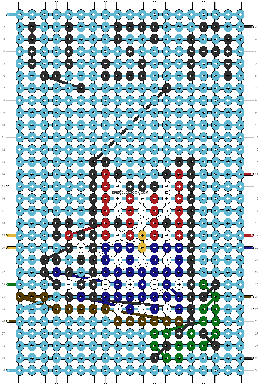 Alpha pattern #200858 pattern