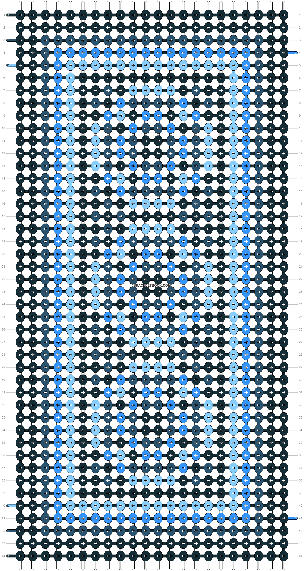 Alpha pattern #200900 pattern