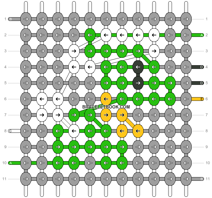 Alpha pattern #200906 pattern