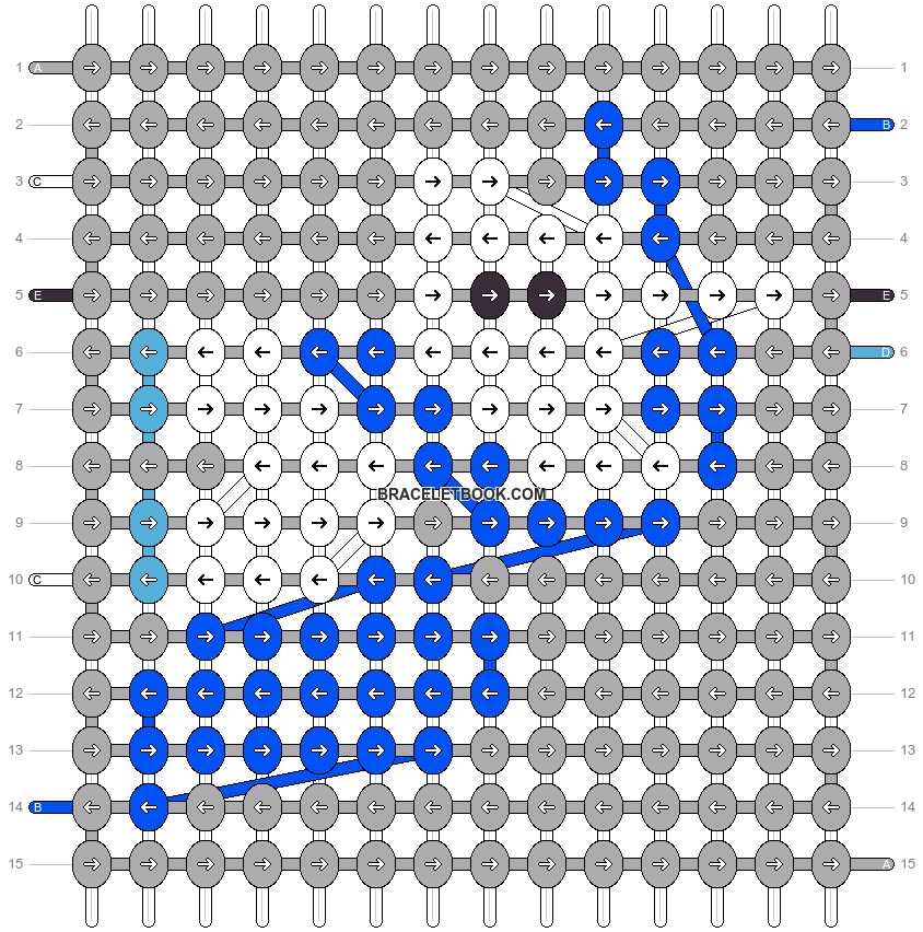 Alpha pattern #200909 pattern