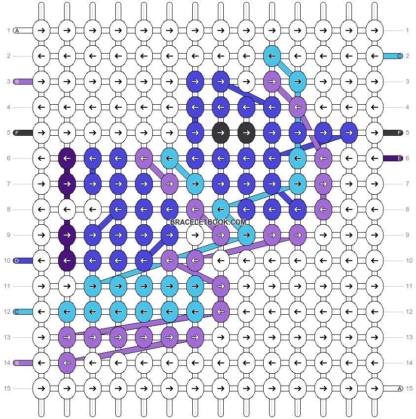 Alpha pattern #200910 pattern