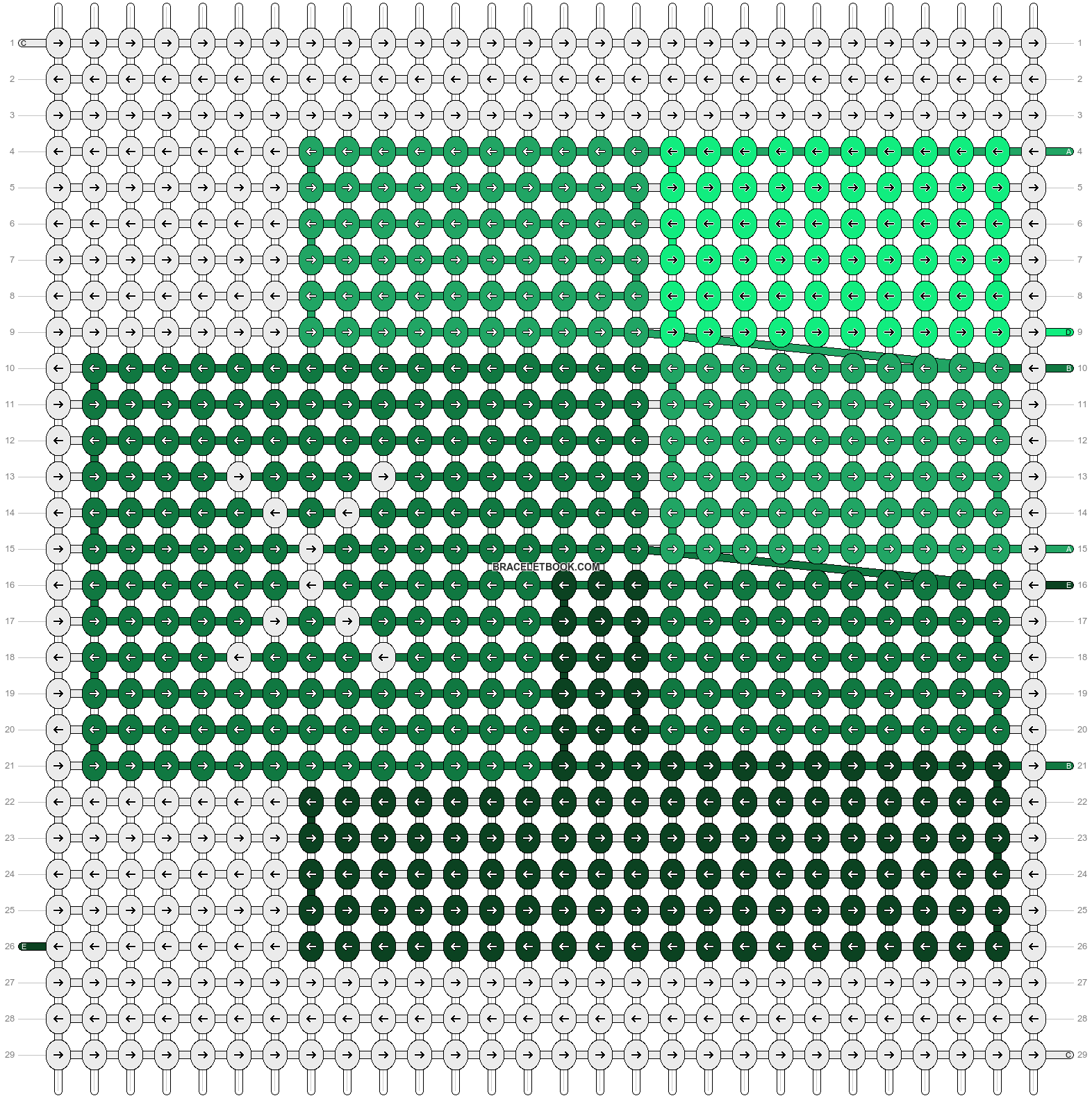 Alpha pattern #200914 pattern