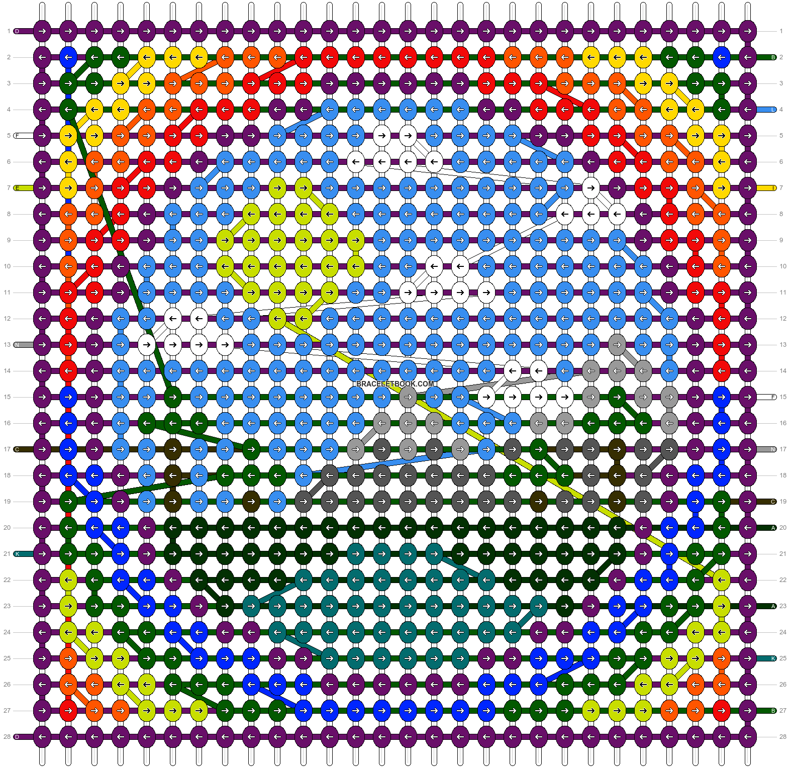 Alpha pattern #200917 pattern