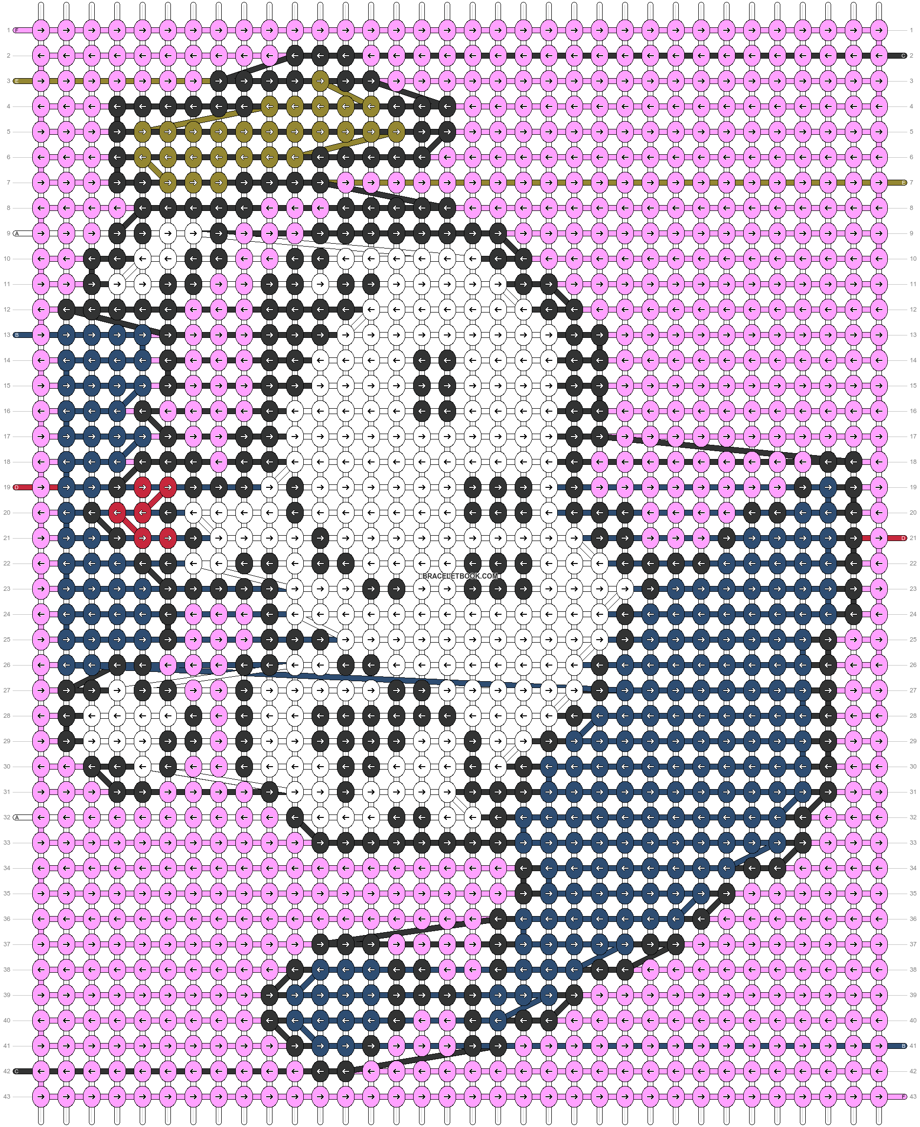 Alpha pattern #201009 pattern