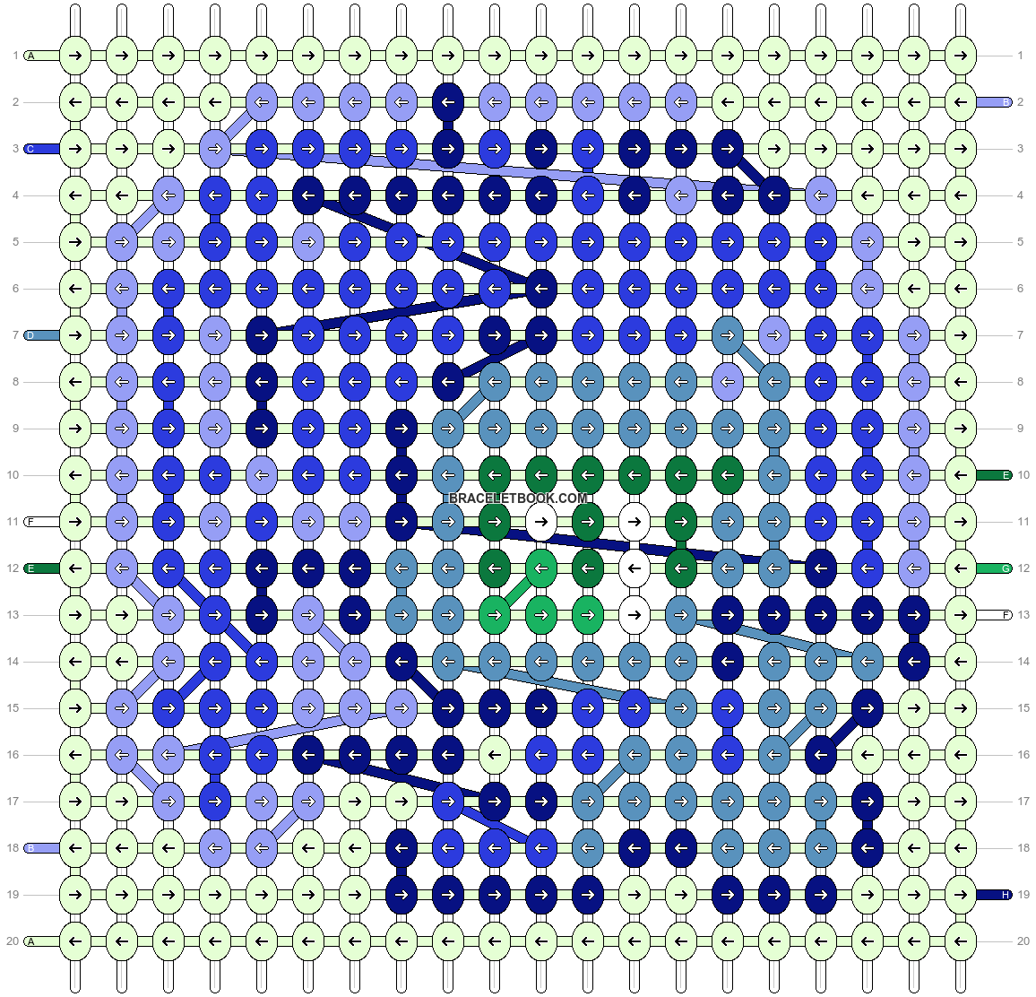 Alpha pattern #201030 pattern