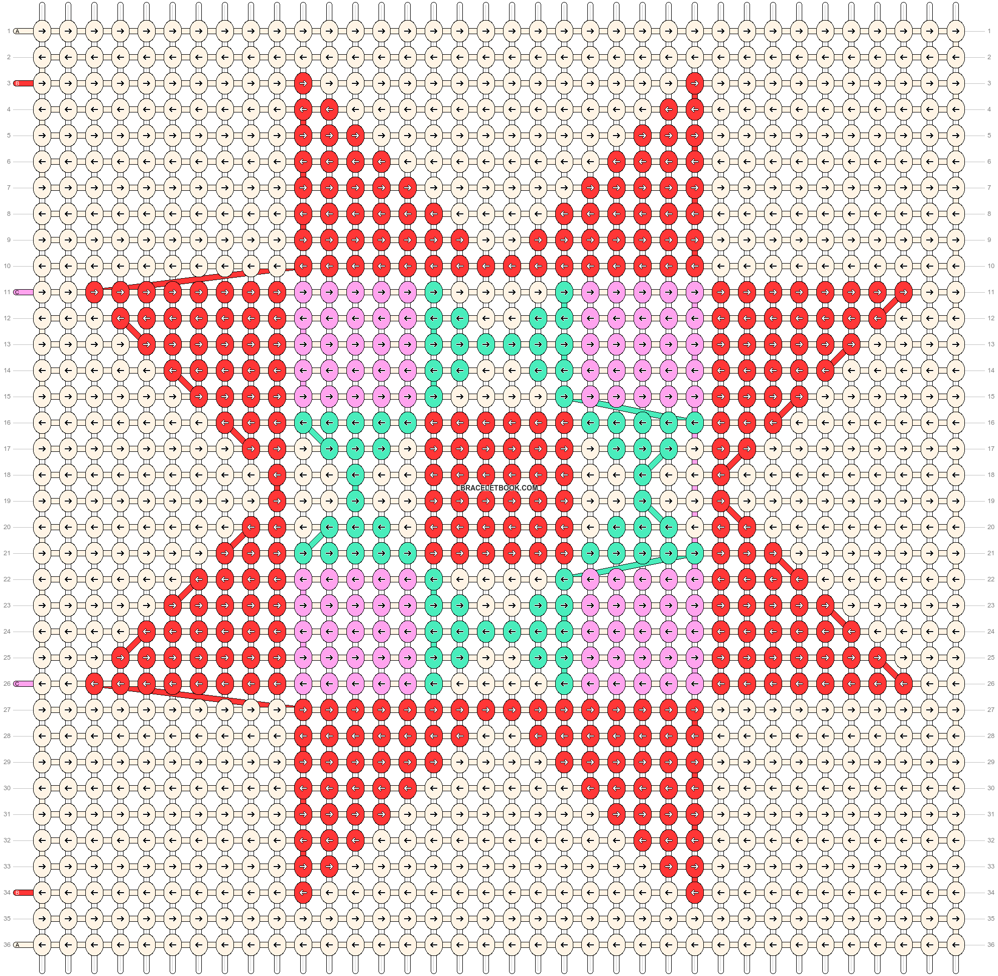 Alpha pattern #201042 pattern