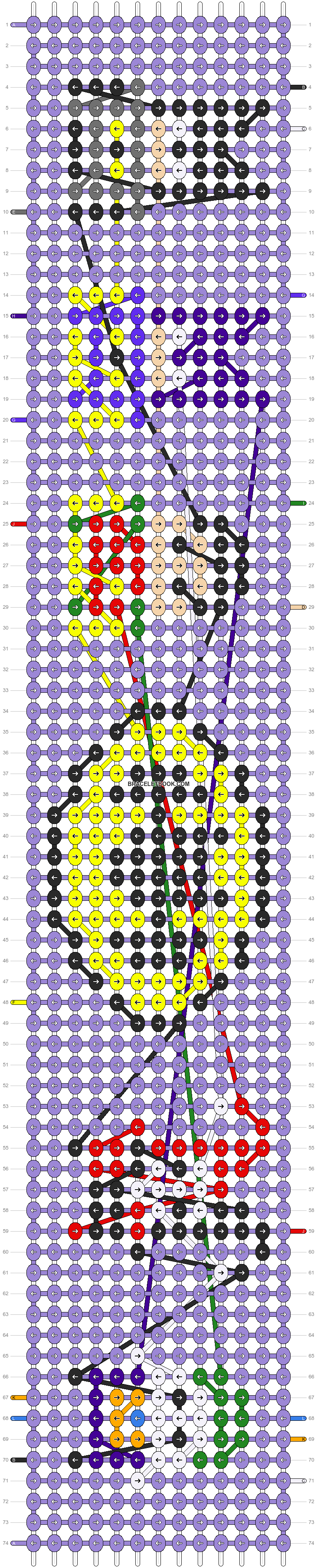 Alpha pattern #201054 pattern