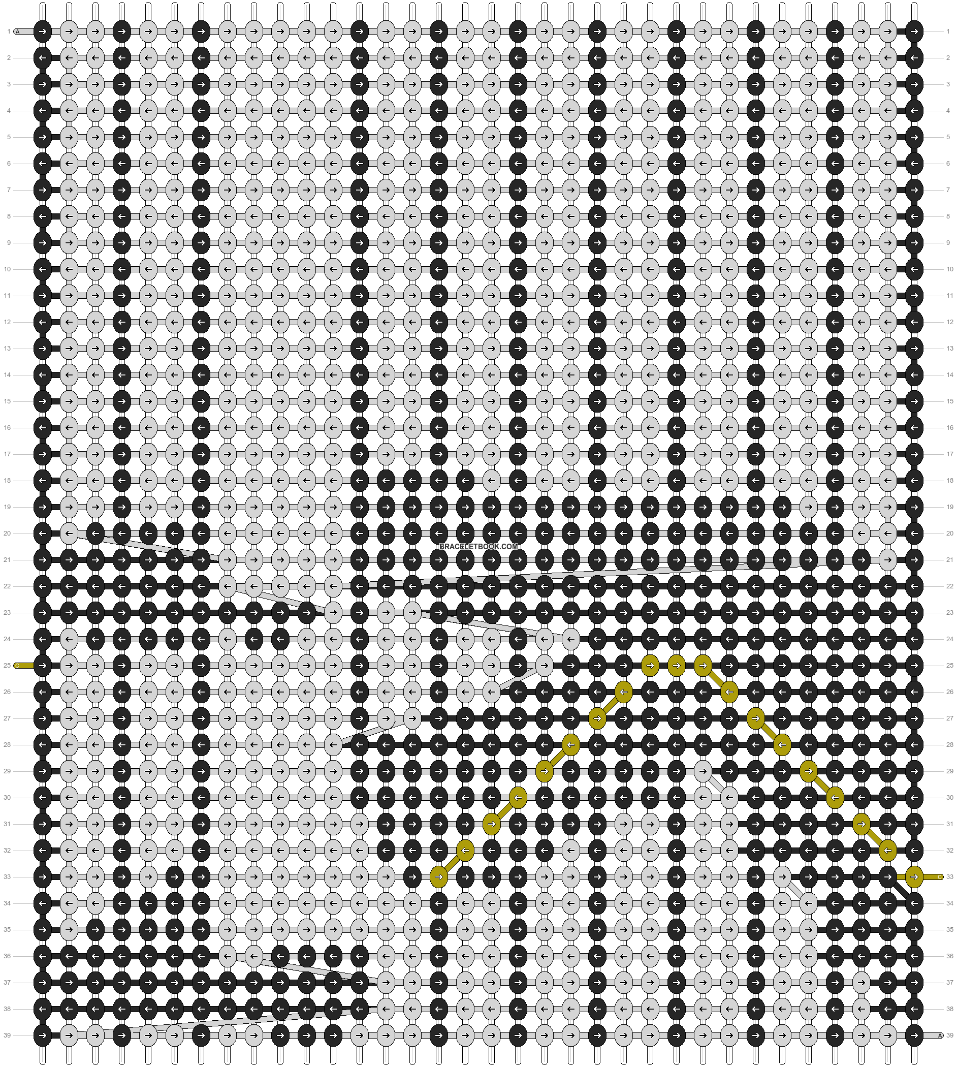 Alpha pattern #201166 pattern