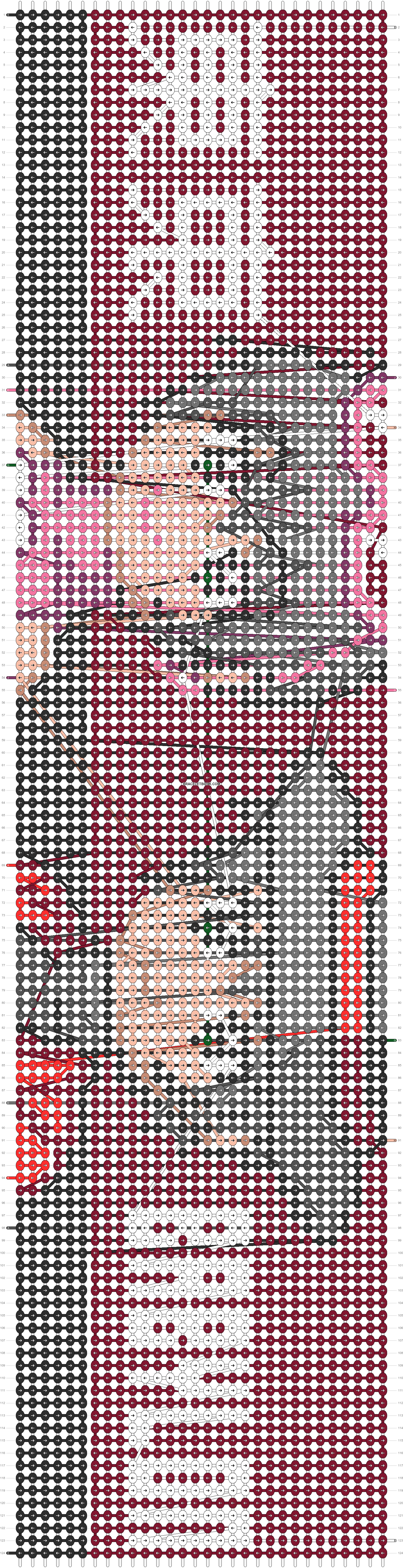 Alpha pattern #201202 pattern