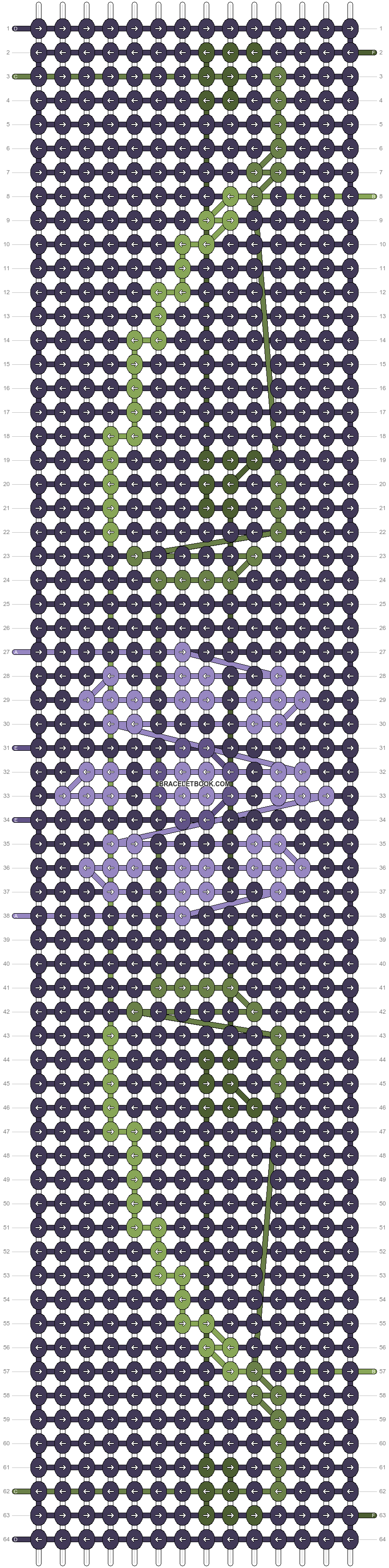 Alpha pattern #201207 pattern