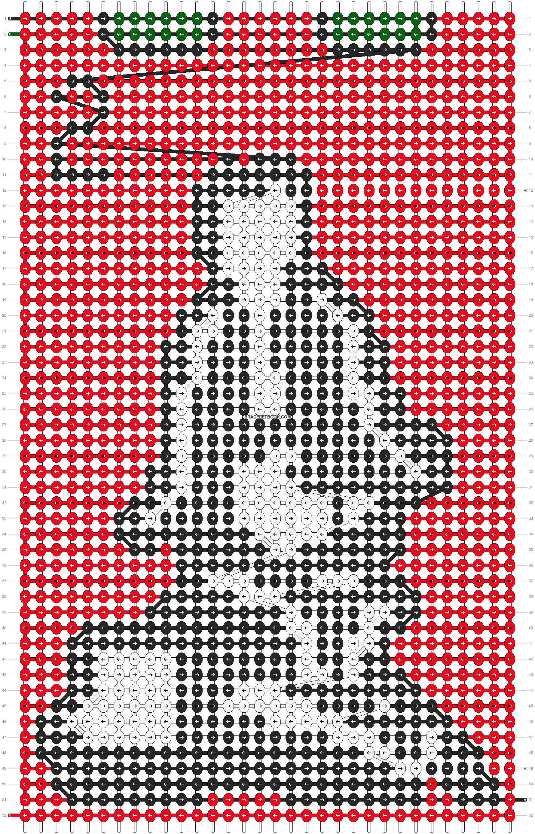 Alpha pattern #201214 pattern