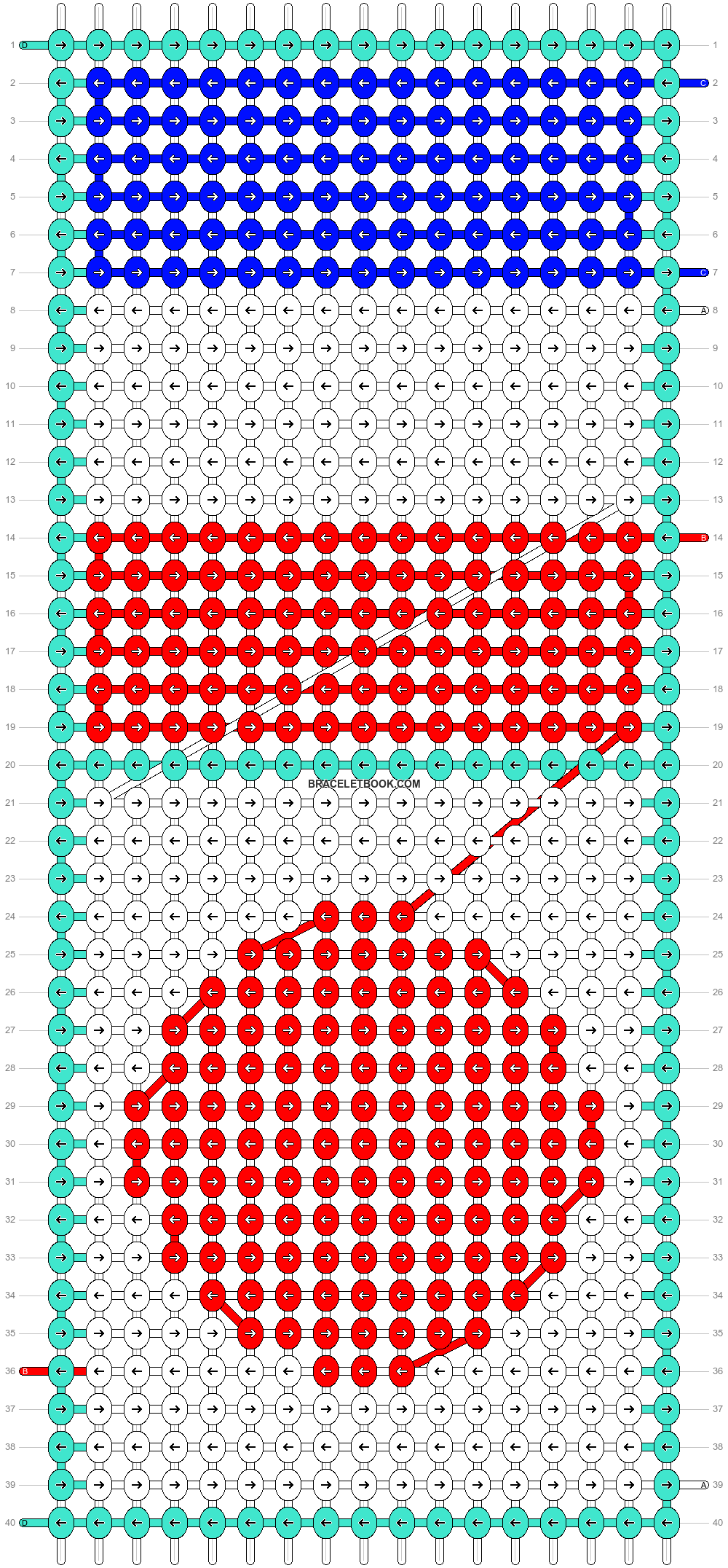 Alpha pattern #201218 pattern