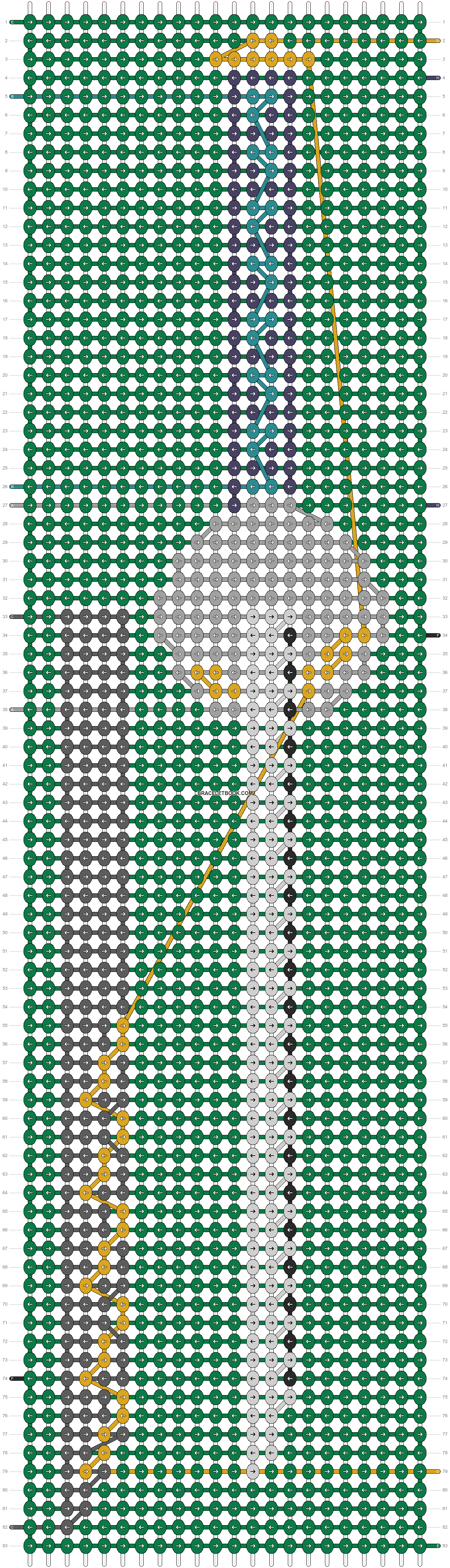 Alpha pattern #201219 pattern