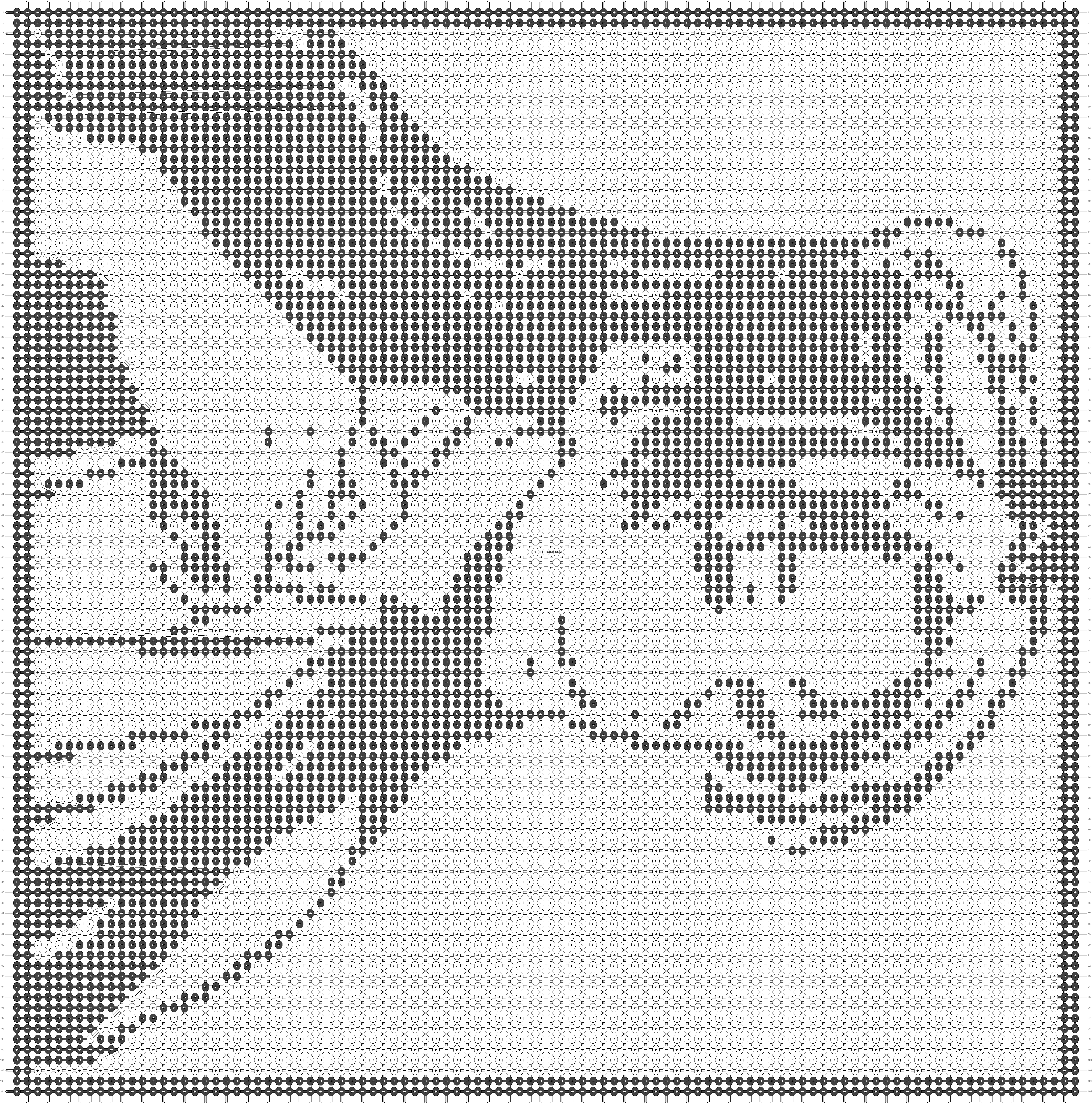 Alpha pattern #201221 pattern