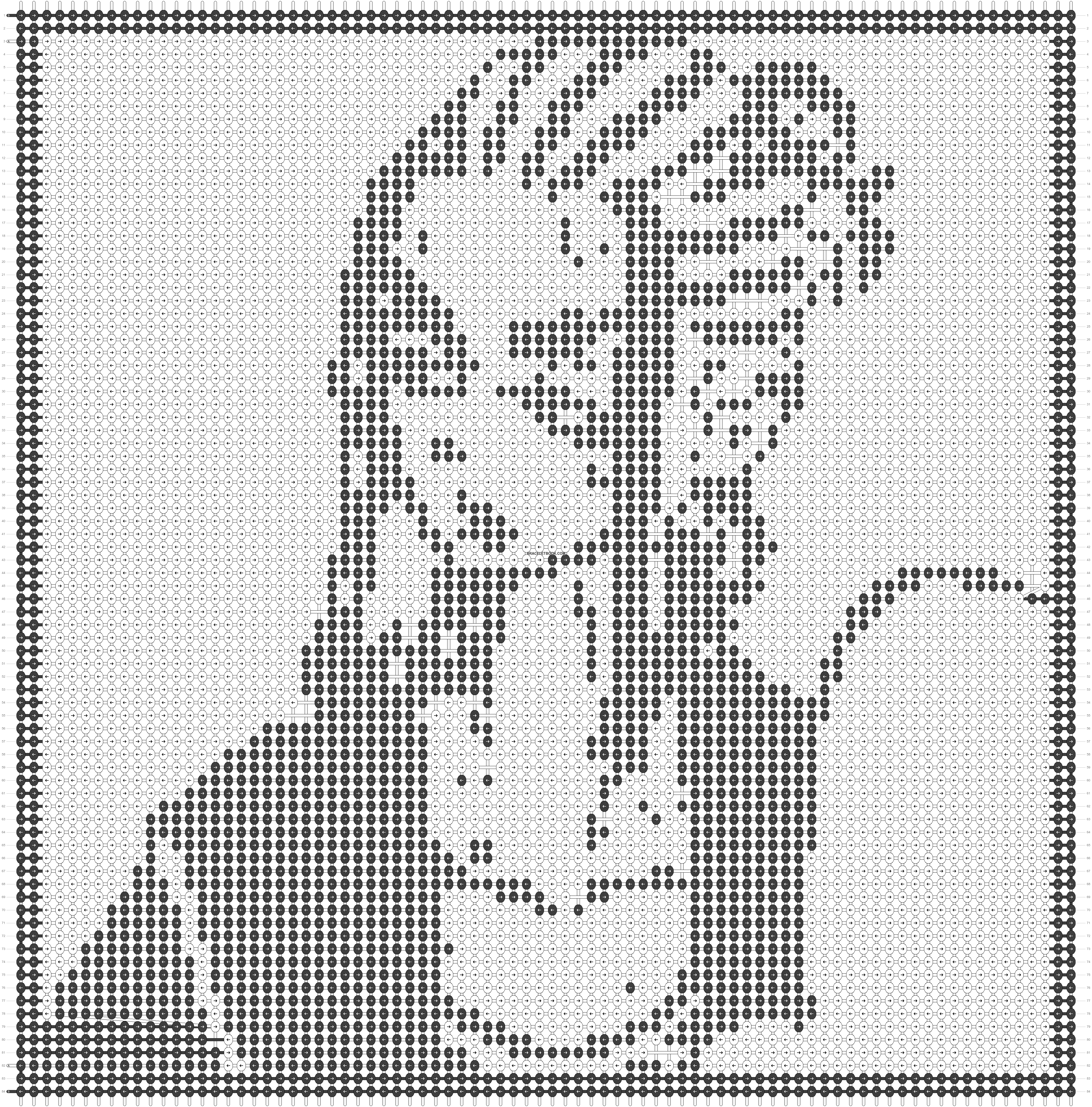 Alpha pattern #201222 pattern