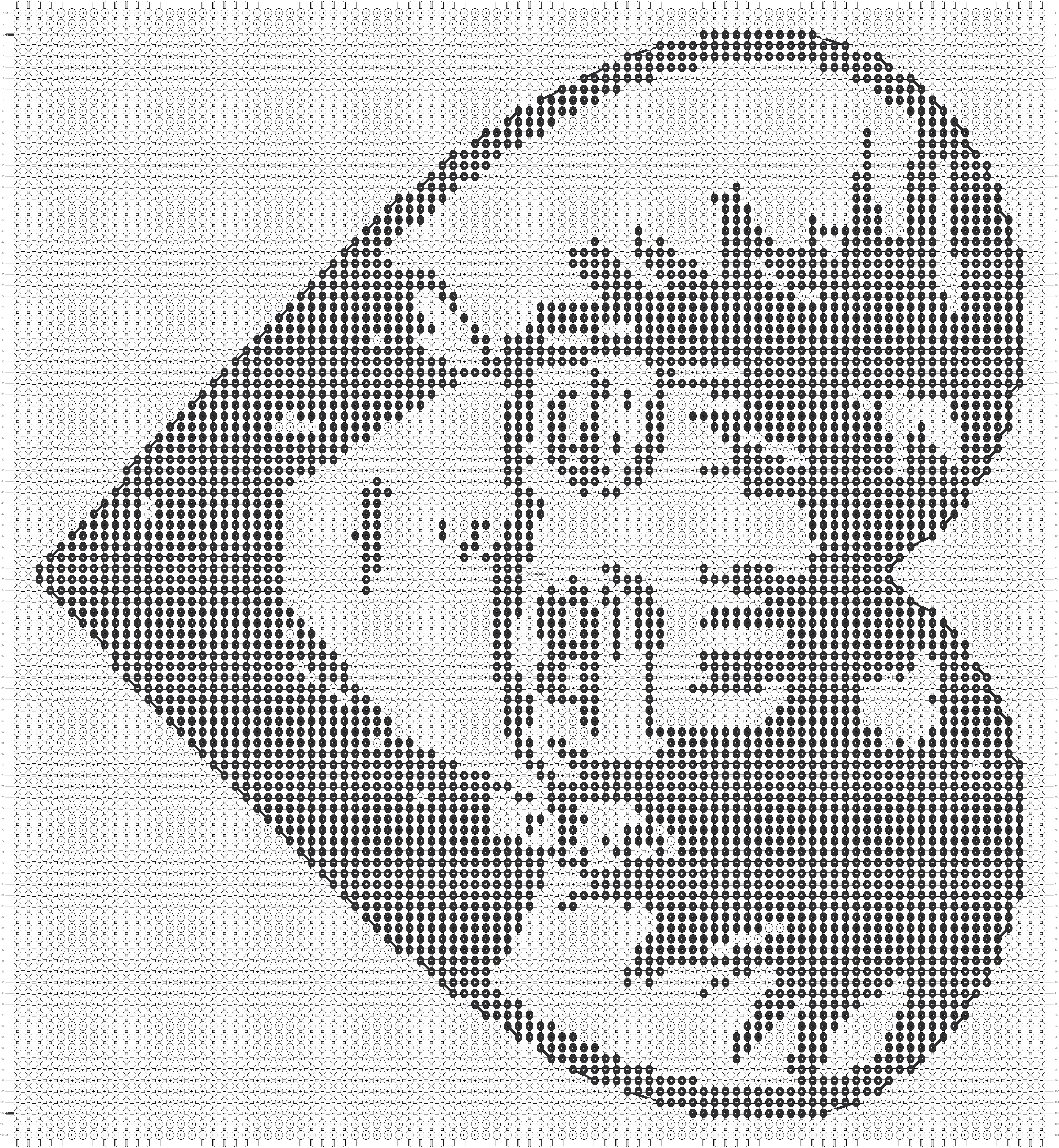 Alpha pattern #201272 pattern