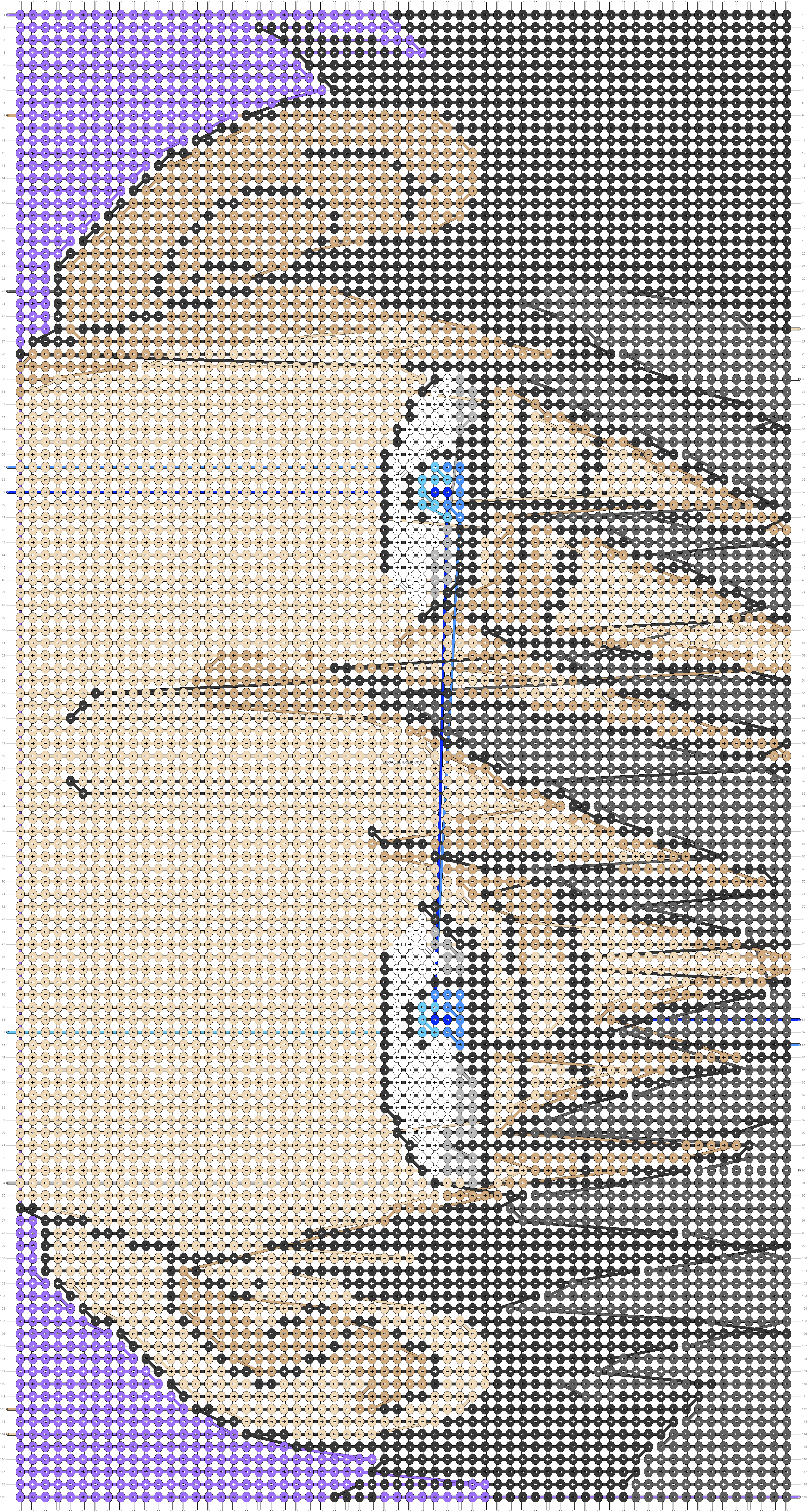 Alpha pattern #201303 pattern