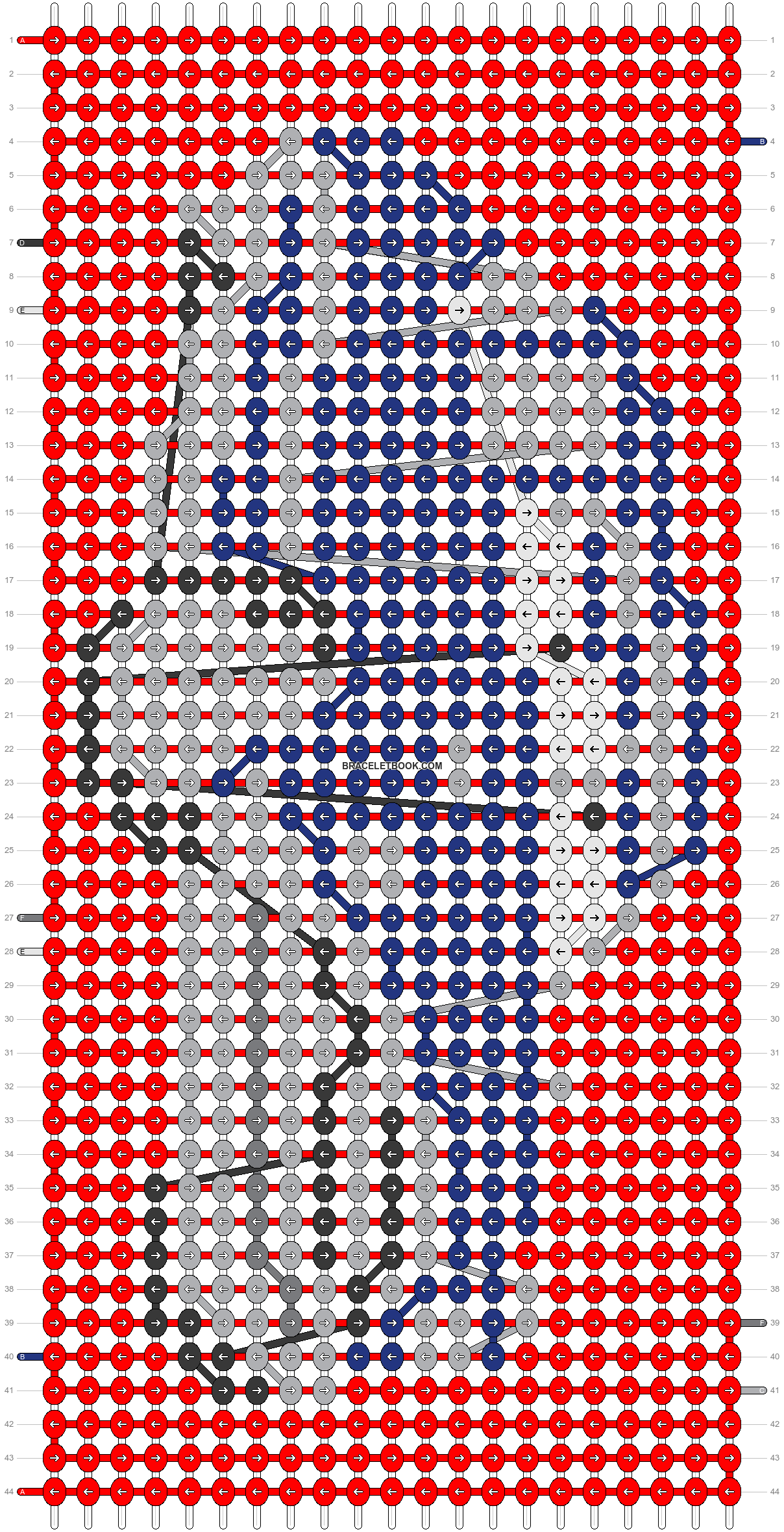 Alpha pattern #201306 pattern