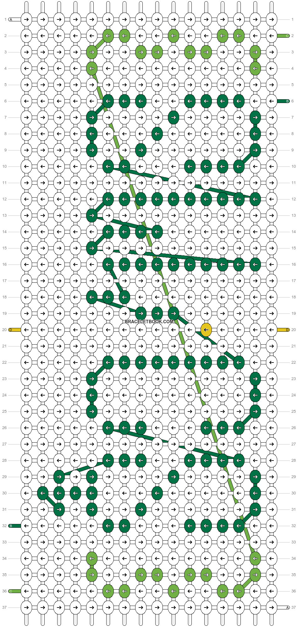 Alpha pattern #201314 pattern