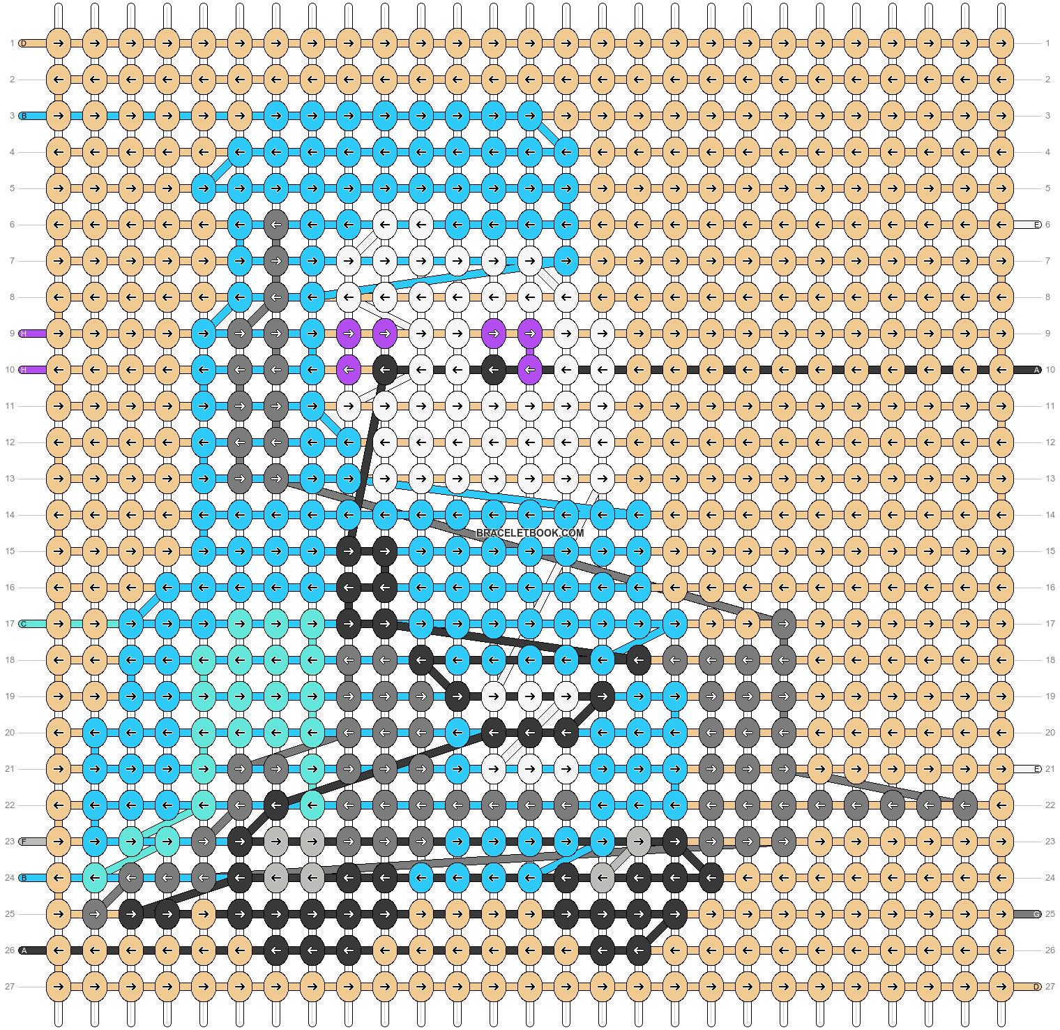 Alpha pattern #201318 pattern