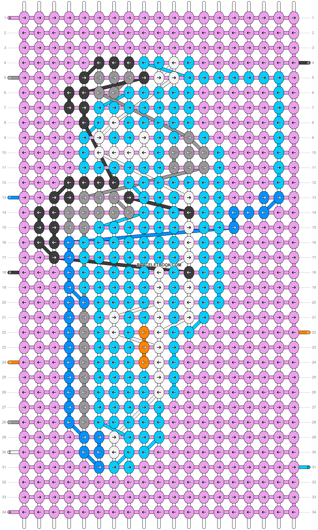 Alpha pattern #201350 pattern