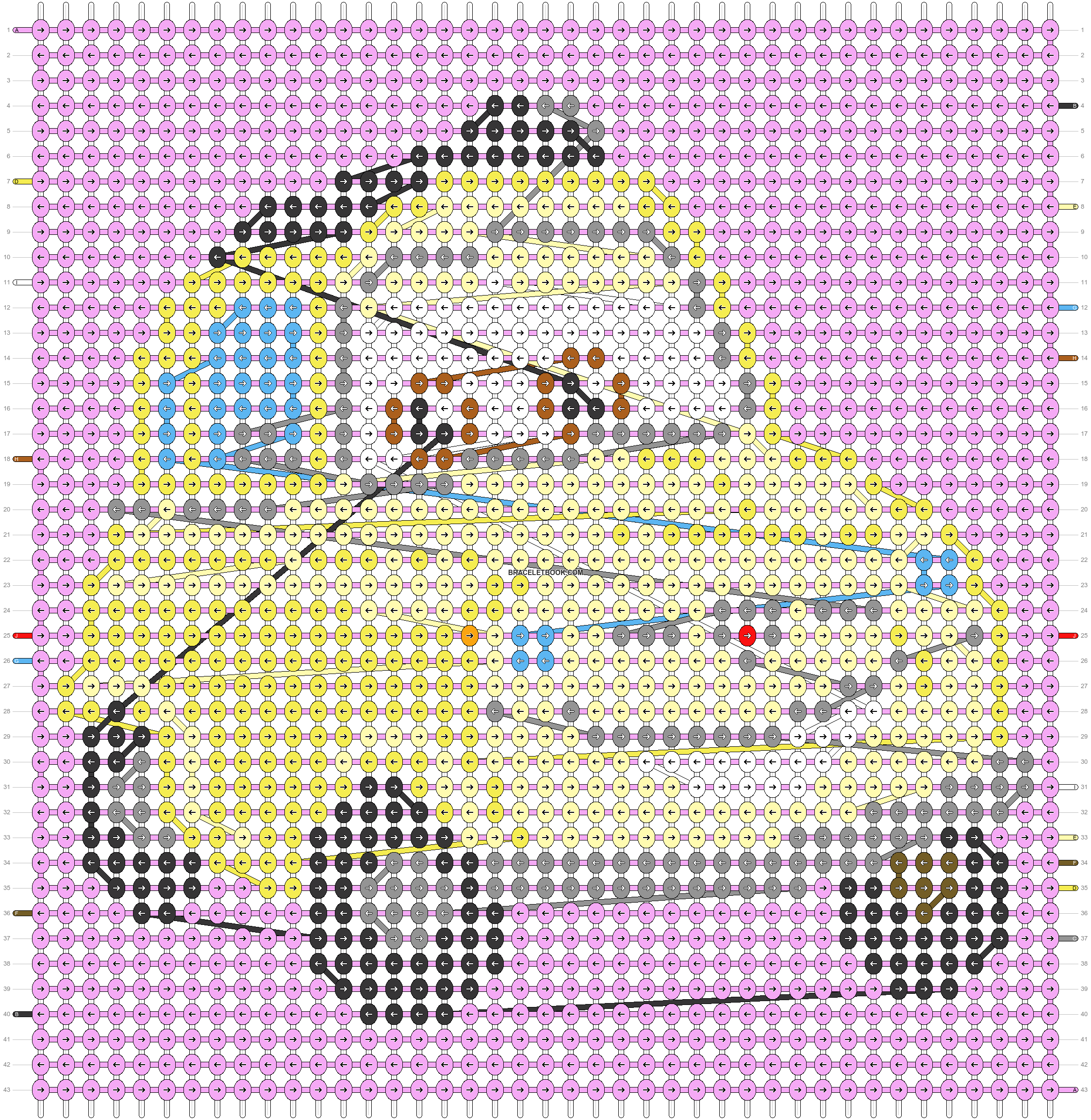 Alpha pattern #201390 pattern