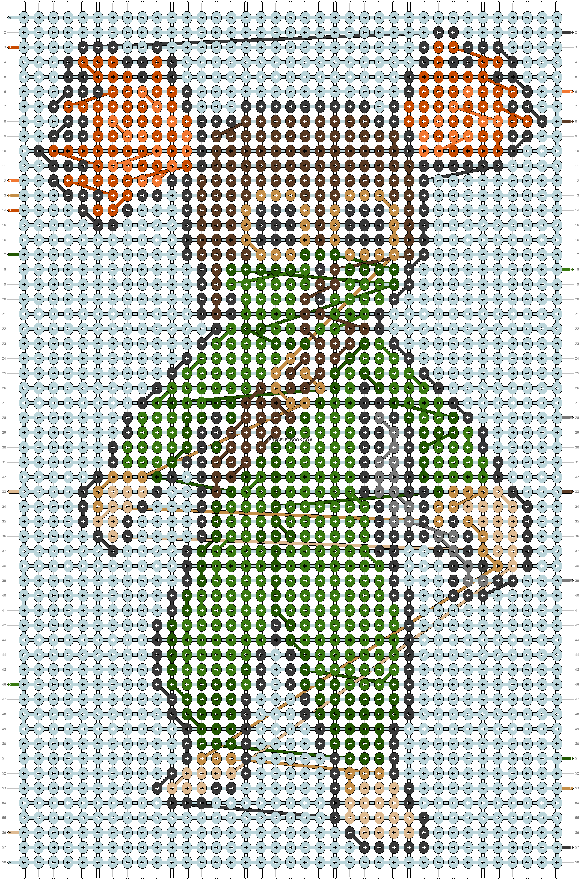 Alpha pattern #201407 pattern