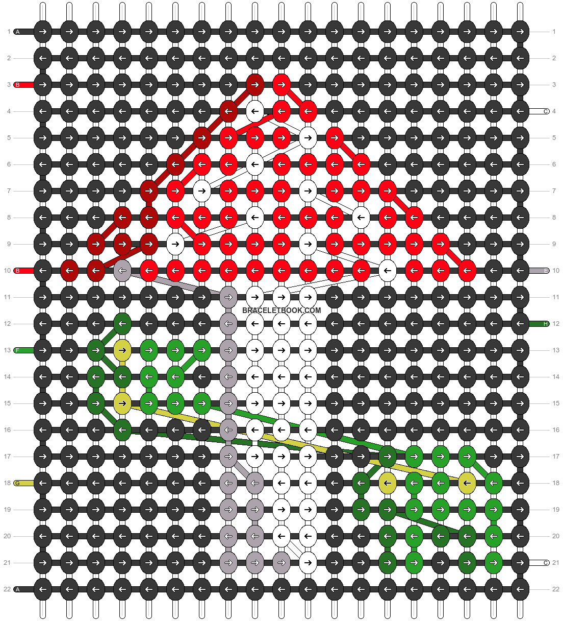 Alpha pattern #201446 pattern