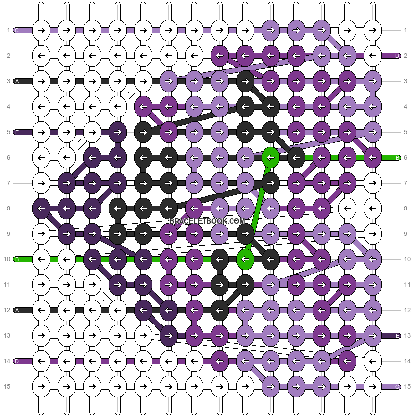 Alpha pattern #201447 pattern