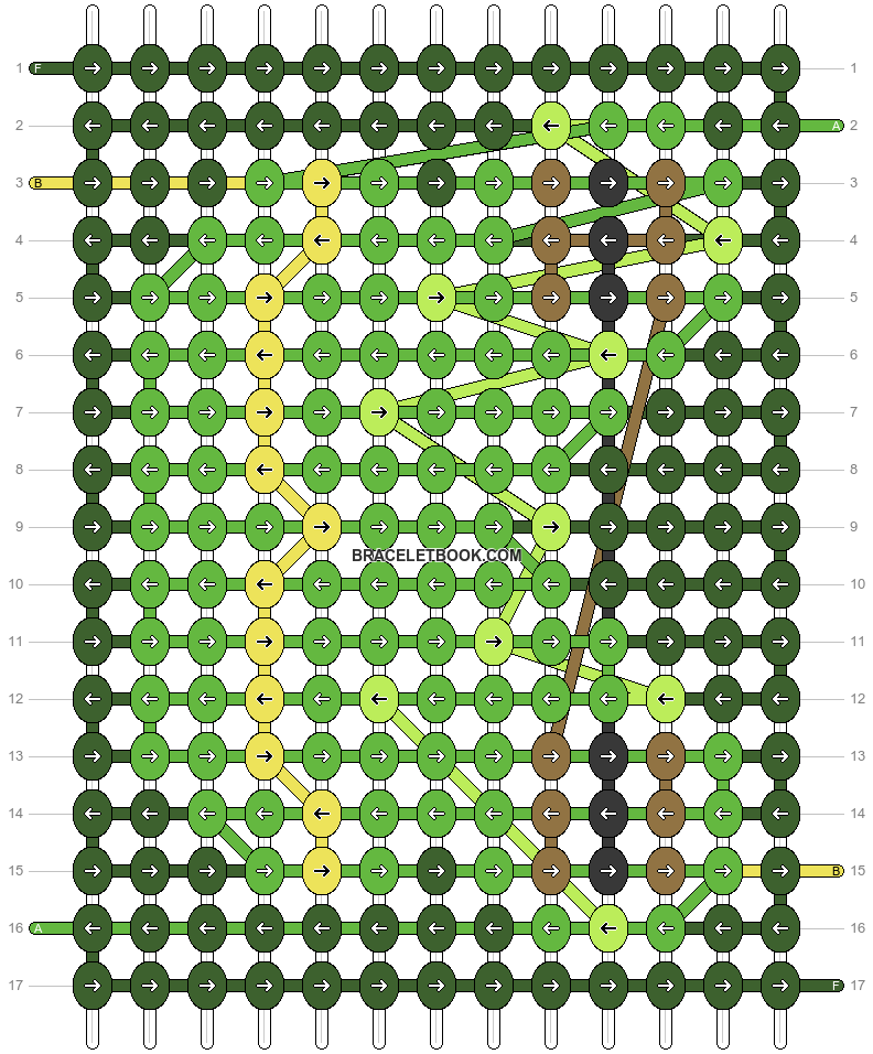 Alpha pattern #201601 pattern