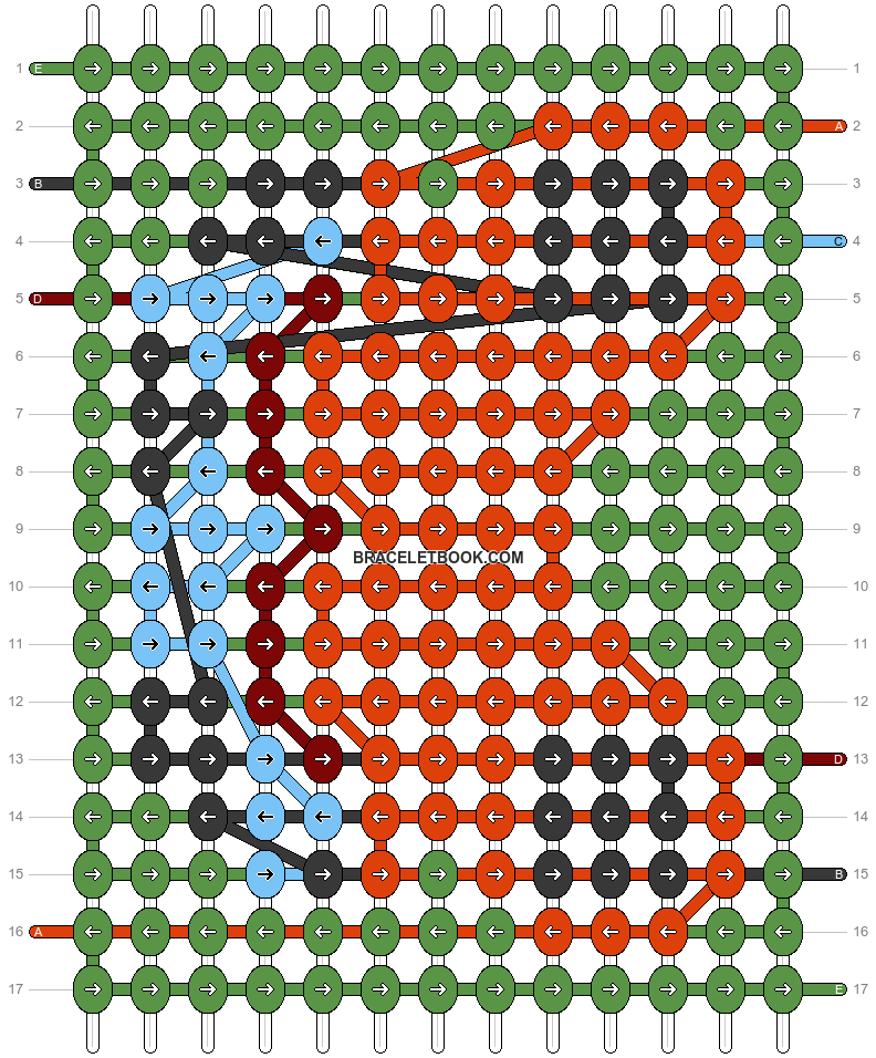 Alpha pattern #201603 pattern