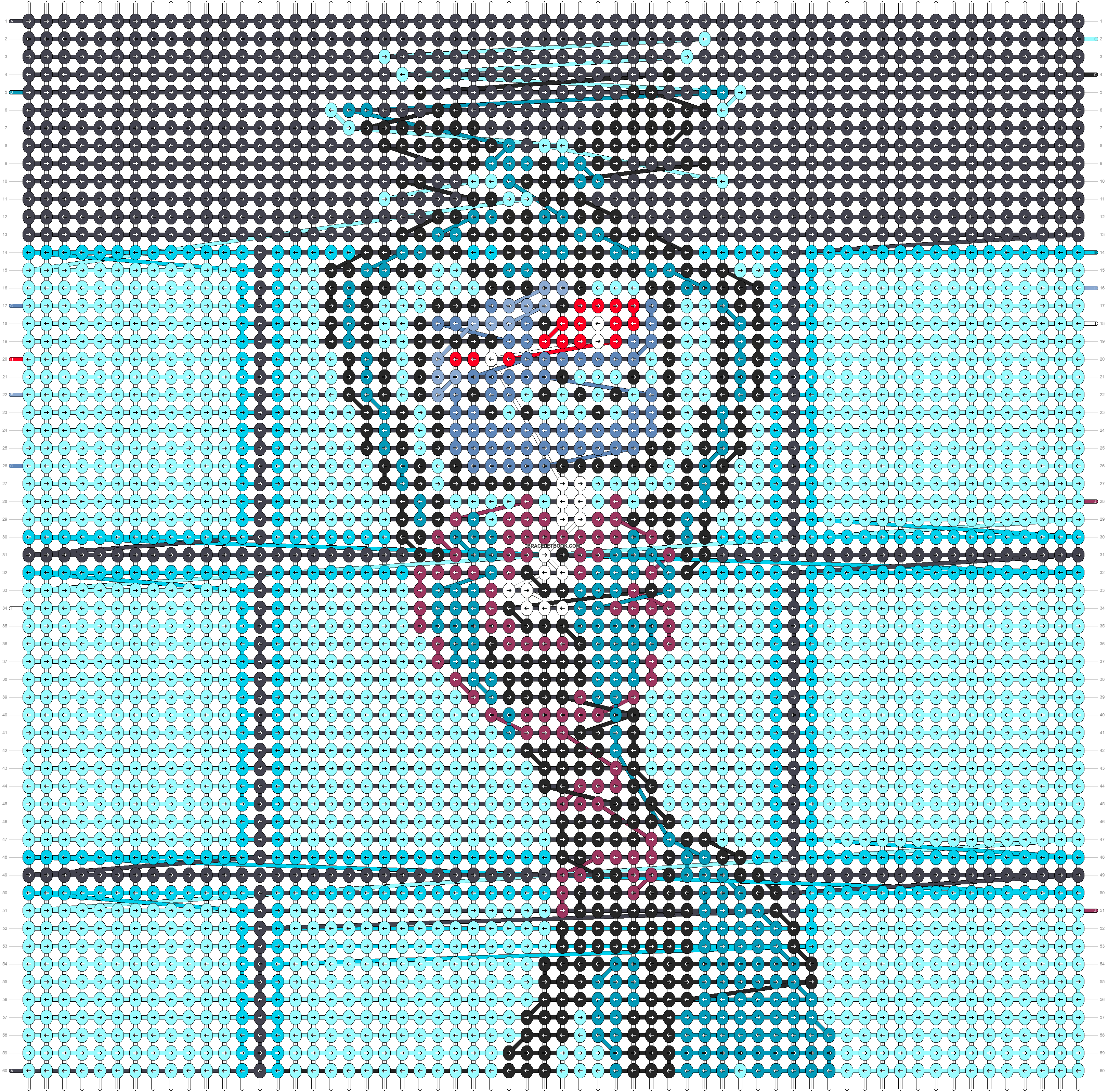 Alpha pattern #201604 pattern