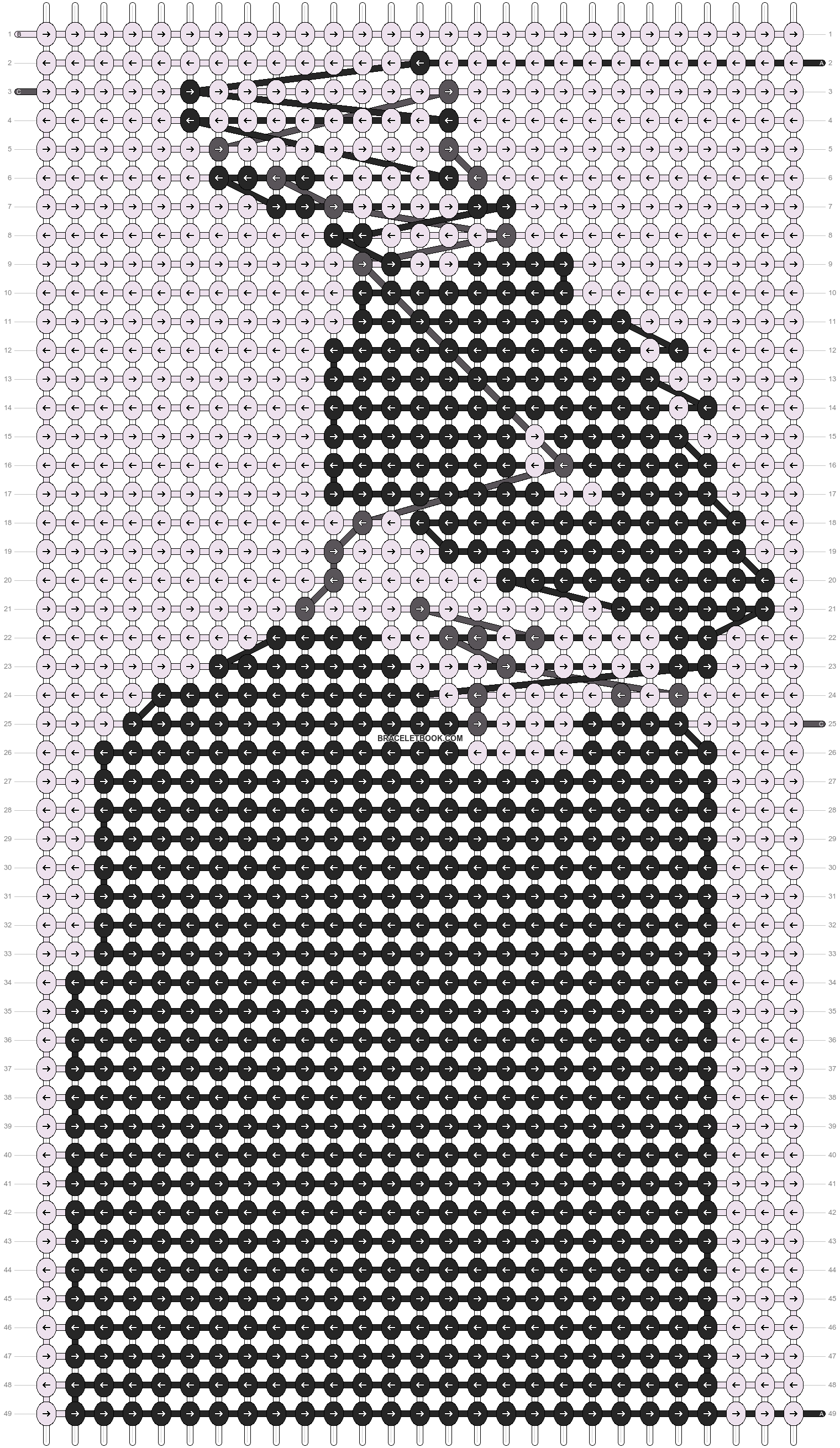 Alpha pattern #201607 pattern