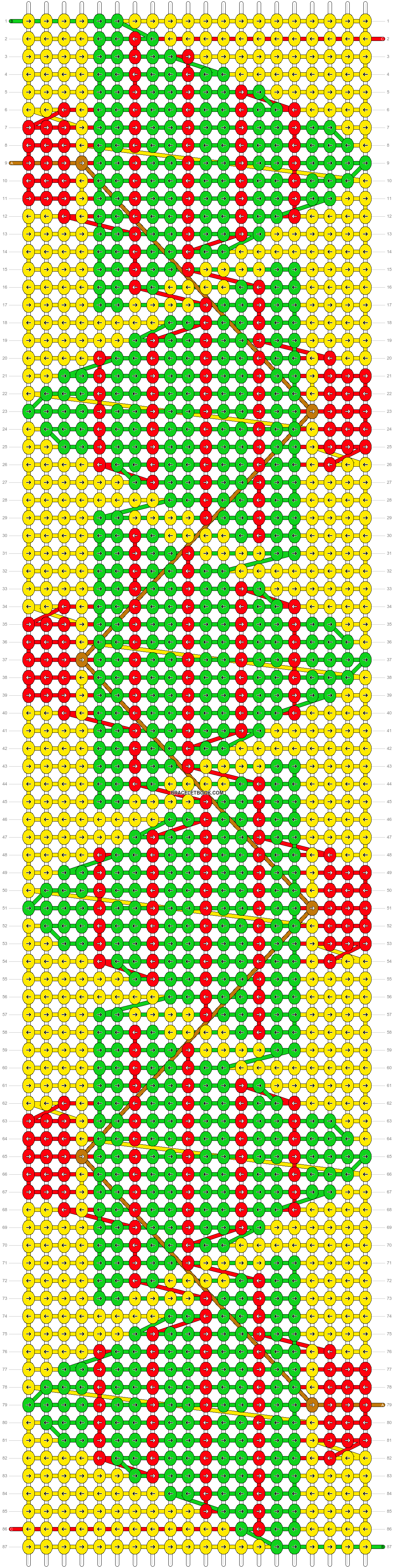 Alpha pattern #201612 pattern