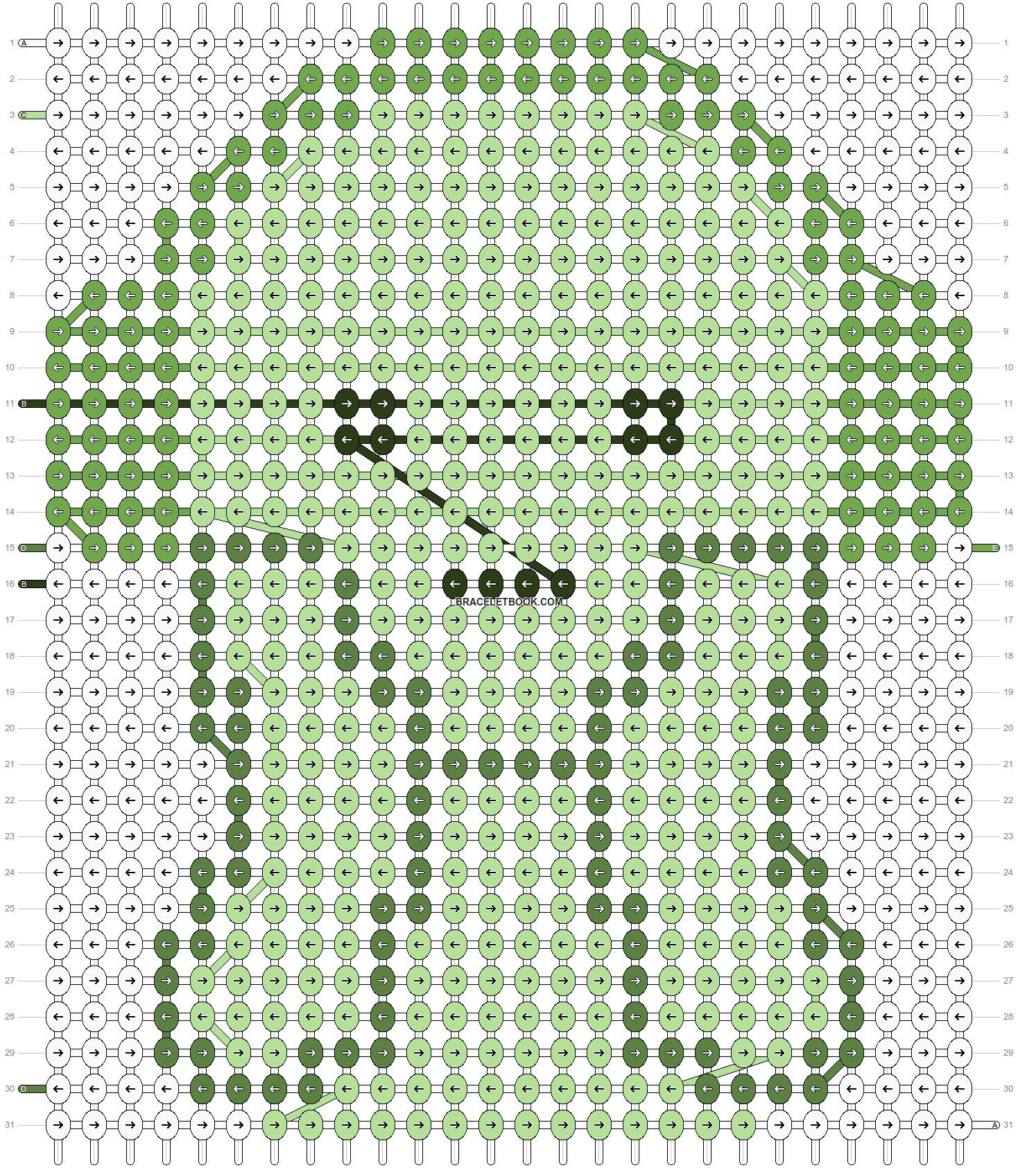 Alpha pattern #201622 pattern