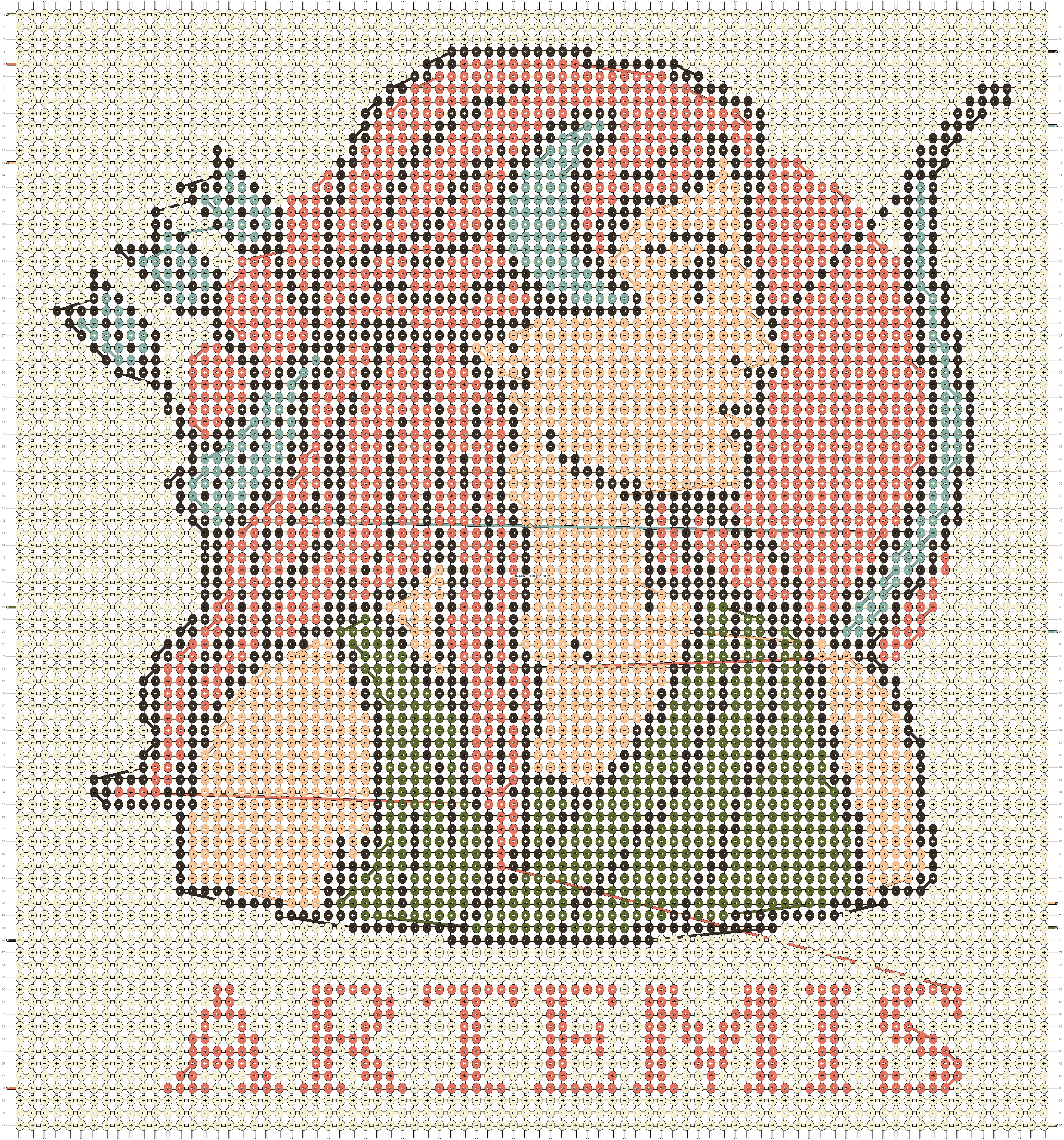 Alpha pattern #201660 pattern