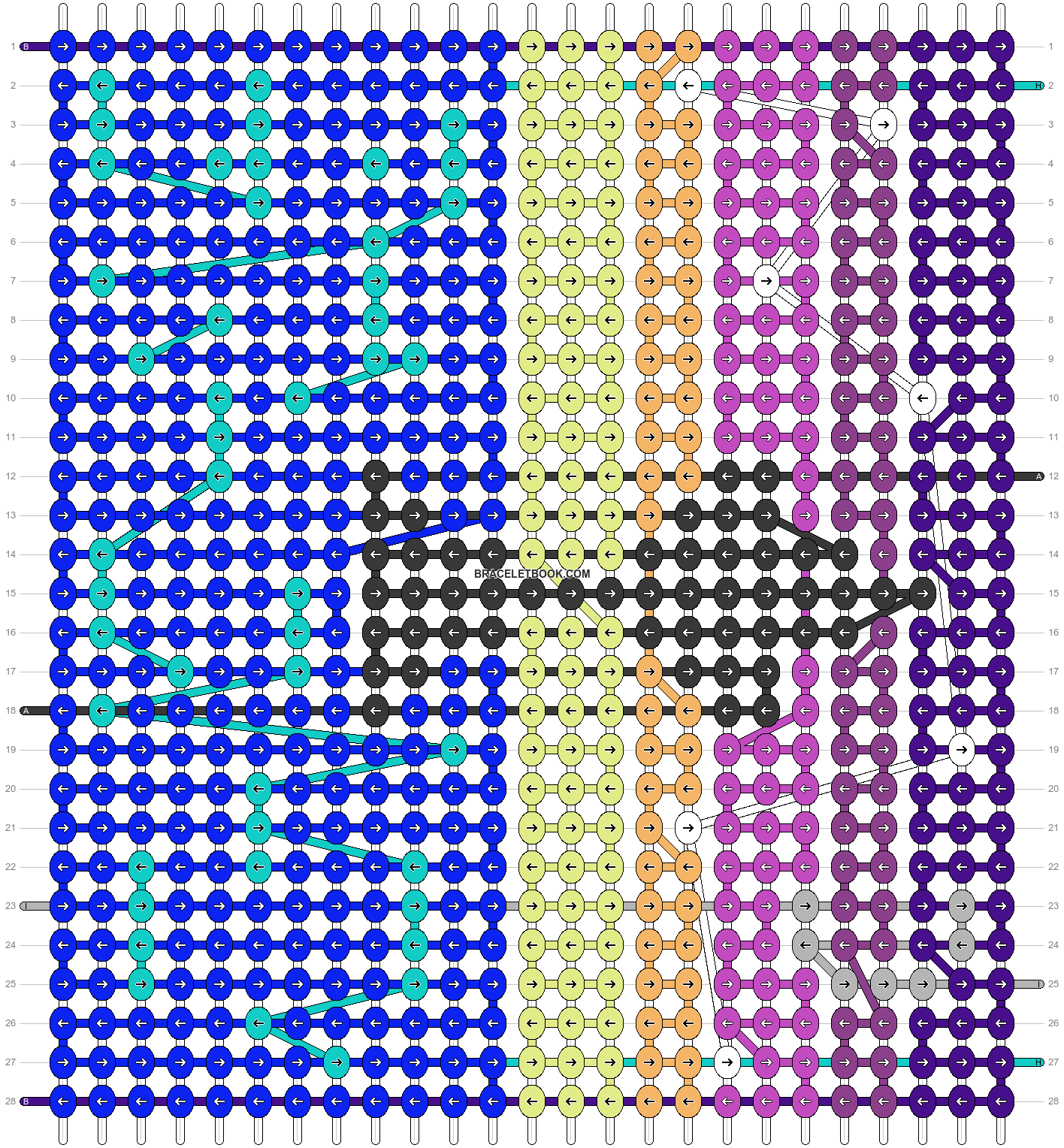 Alpha pattern #201701 pattern