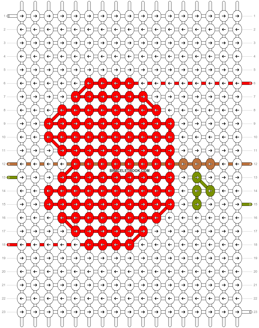 Alpha pattern #201706 pattern