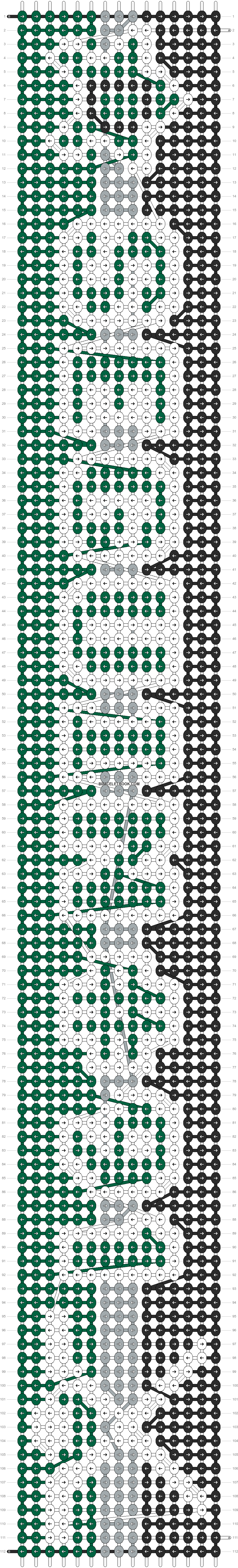 Alpha pattern #201710 pattern