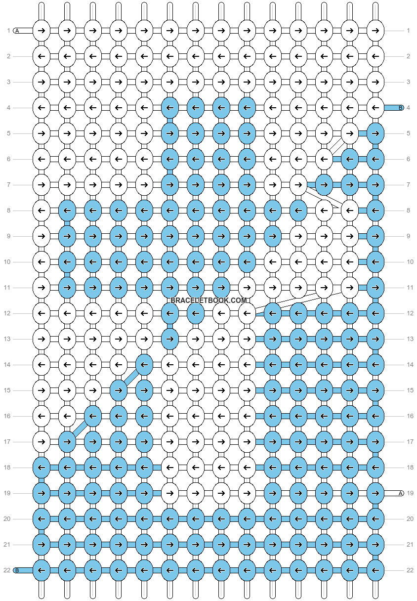 Alpha pattern #201725 pattern