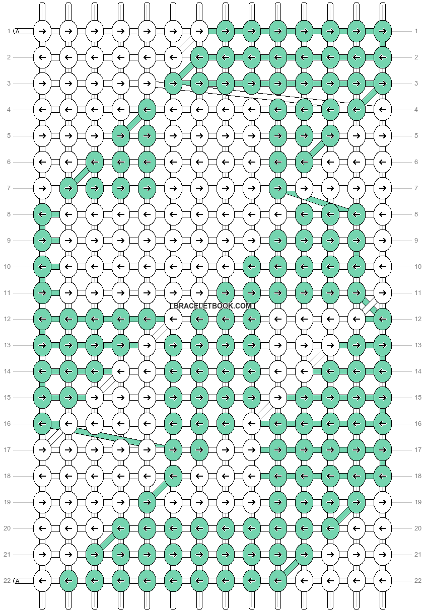 Alpha pattern #201726 pattern